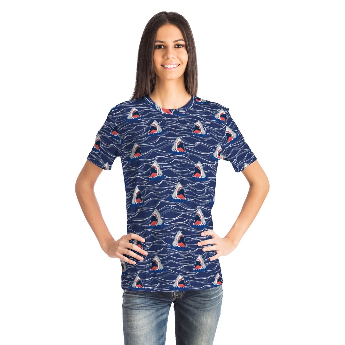 Rad Palm Shark Bait Dark Water Unisex T-Shirt