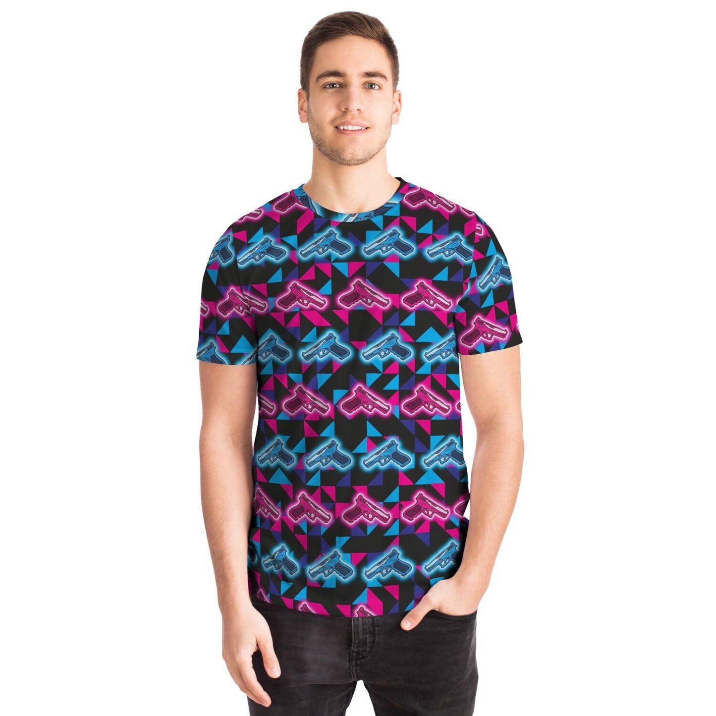 Rad Palm Neon Glocks T-Shirt