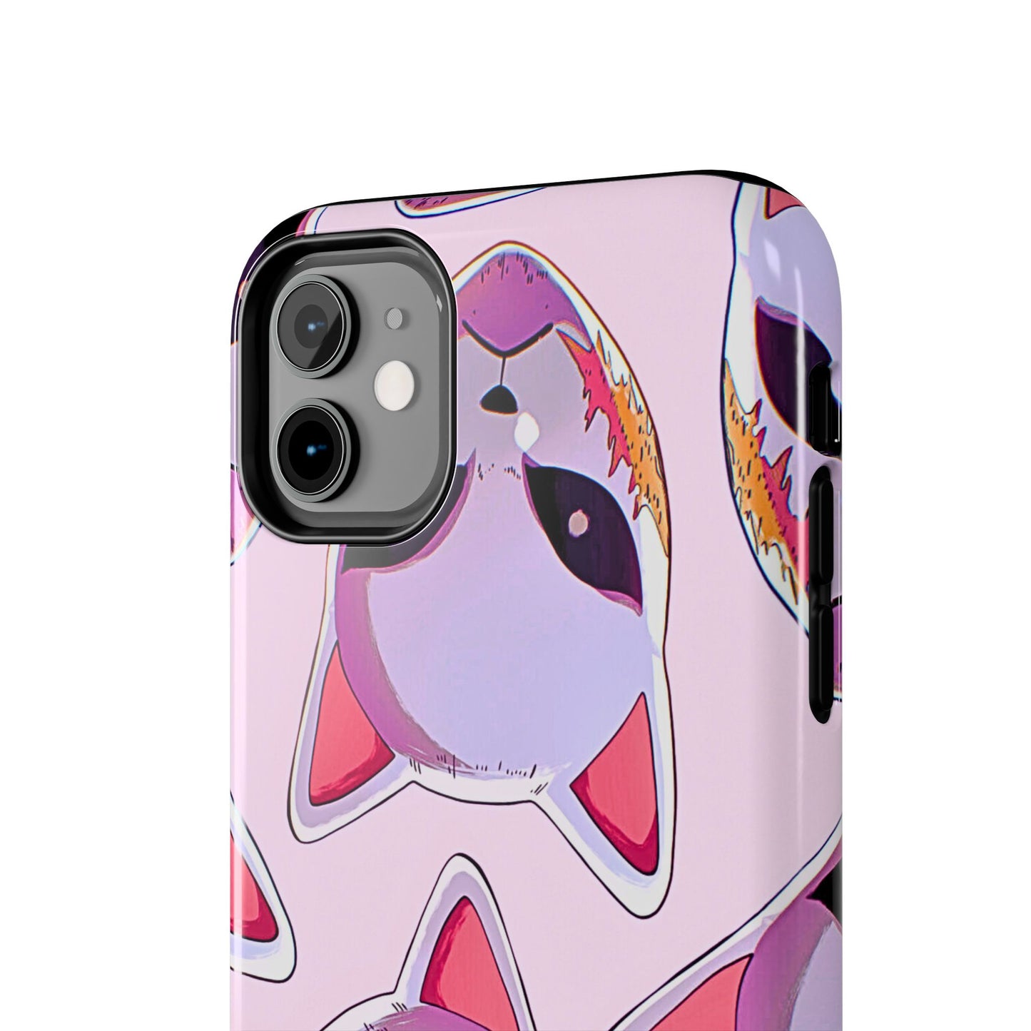 Sabito Fox Mask Pattern Tough Phone Case | Anime - Demon Slayer