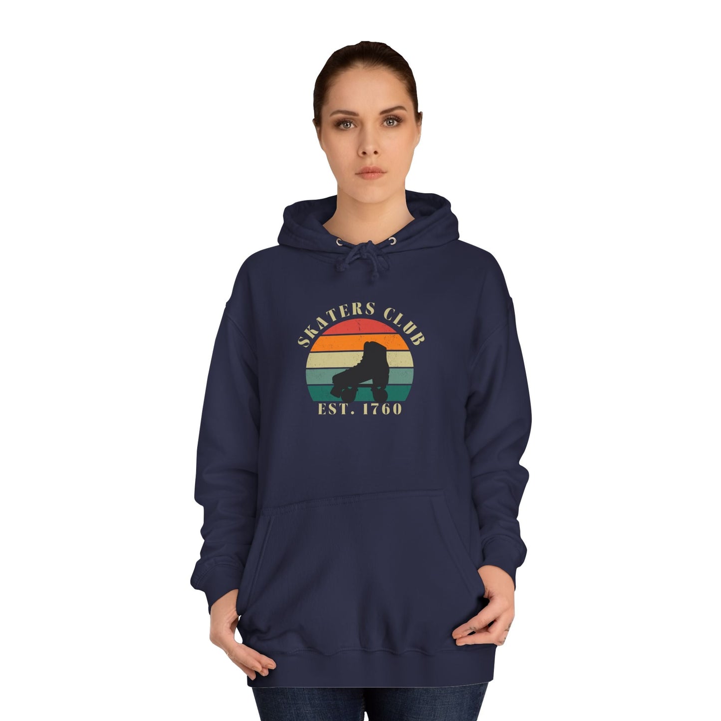 Retro Skaters Club Unisex Hoodie