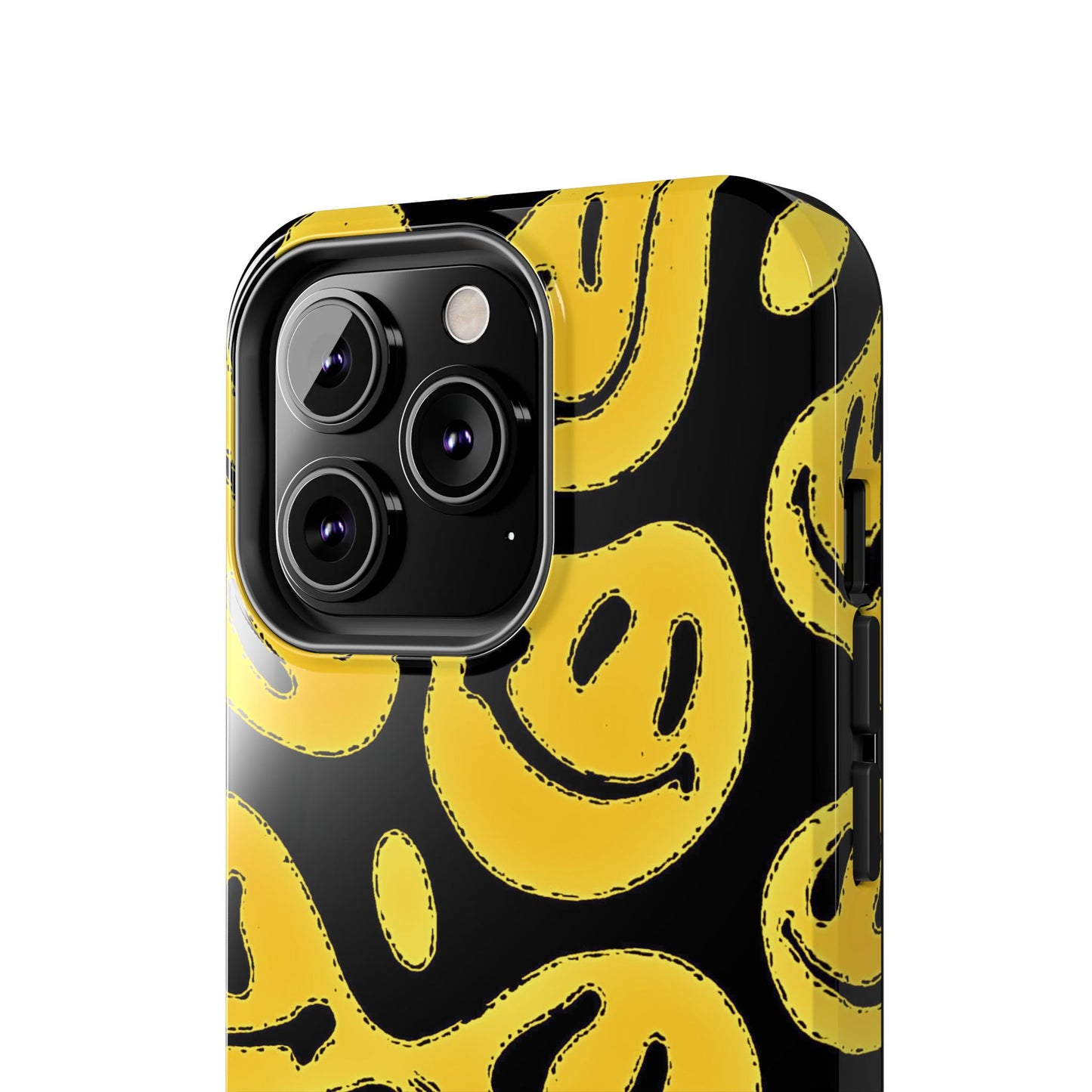 Colorful Trippy Smiley Face (Version 1) Tough Phone Case | Aesthetic