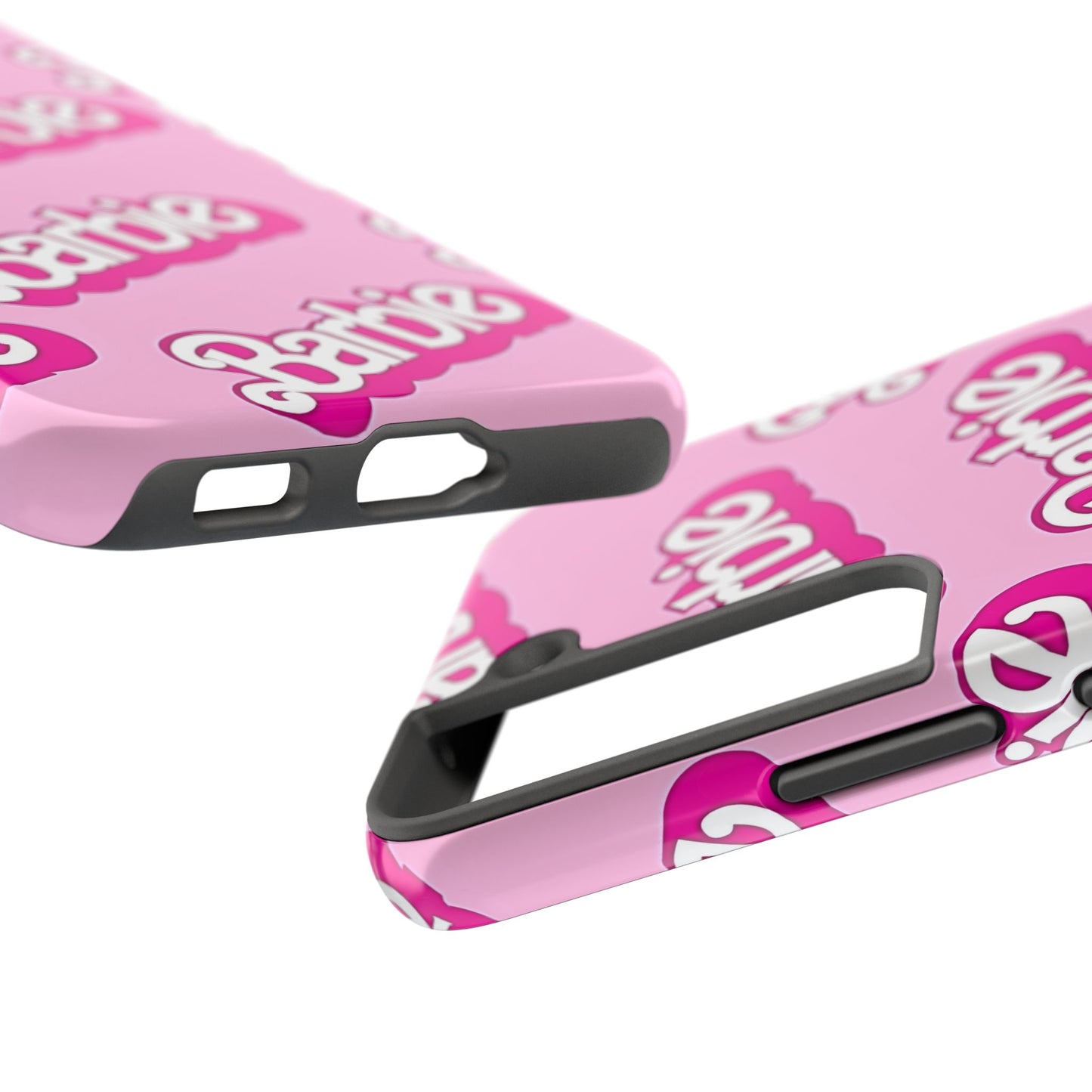 Retro Style Barbie Logo Pattern Tough Phone Case/Cover | Aesthetic