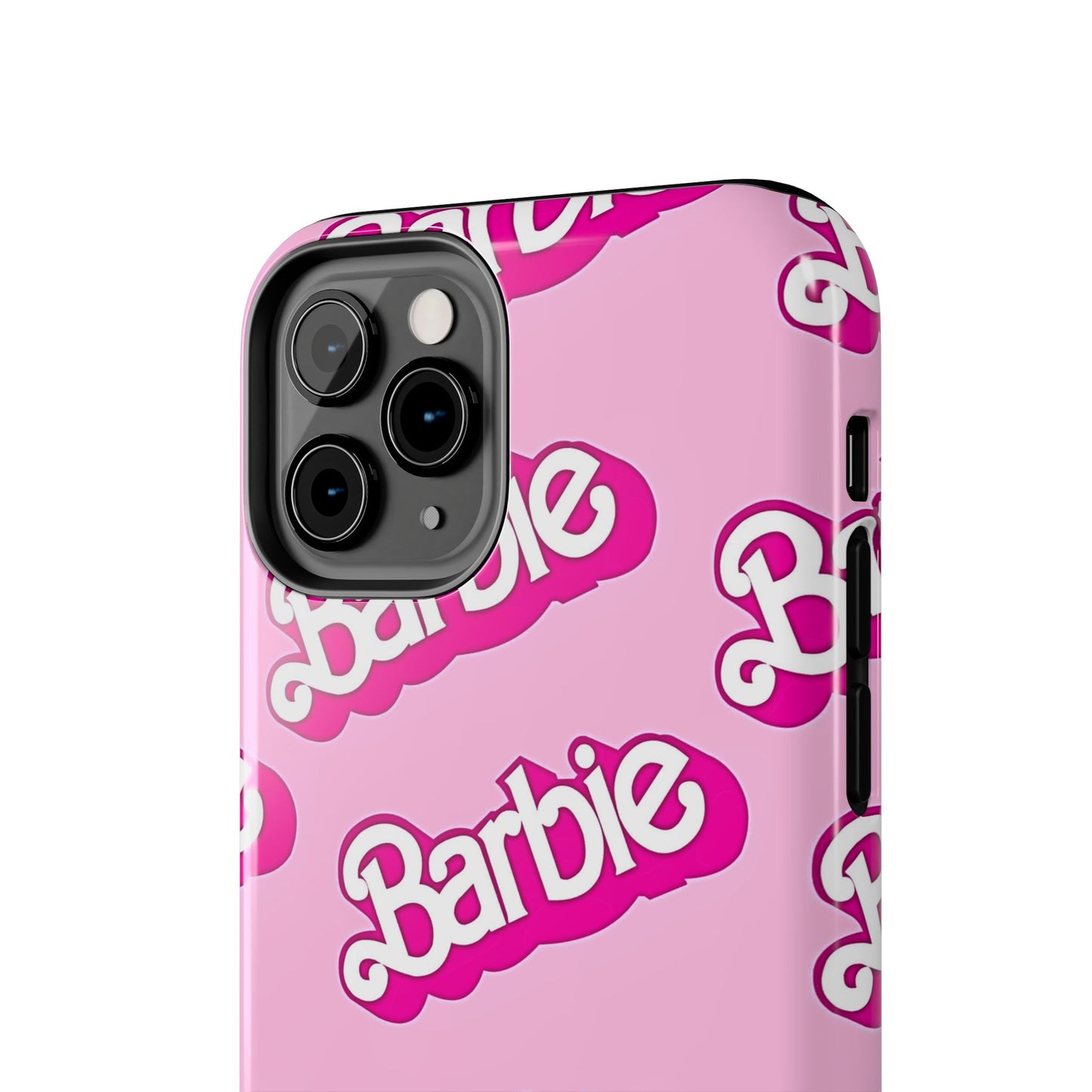 Retro Style Barbie Logo Pattern Tough Phone Case/Cover | Aesthetic