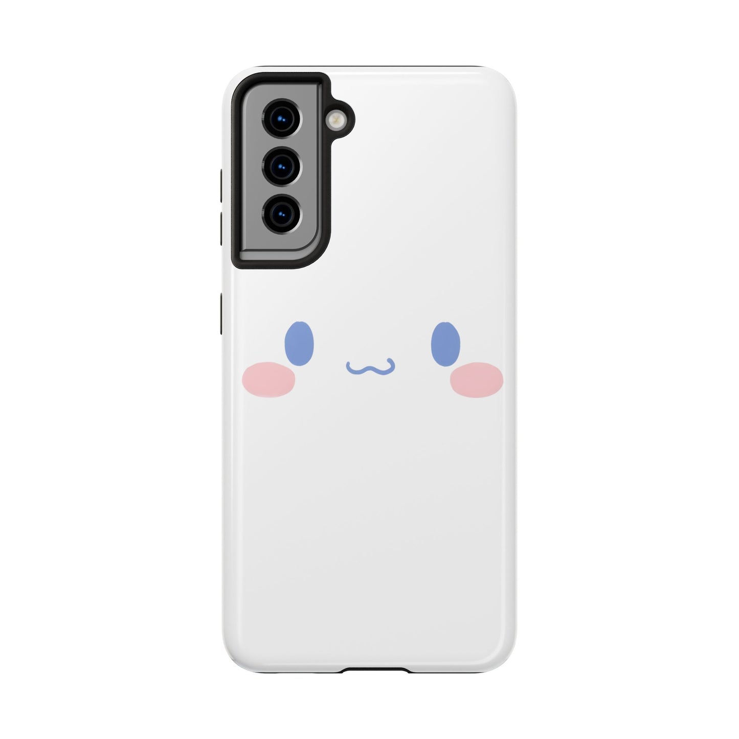 Sanrio Cinnamoroll Cute Face Pastel Kawaii Minimal Tough Phone Case | Cartoons