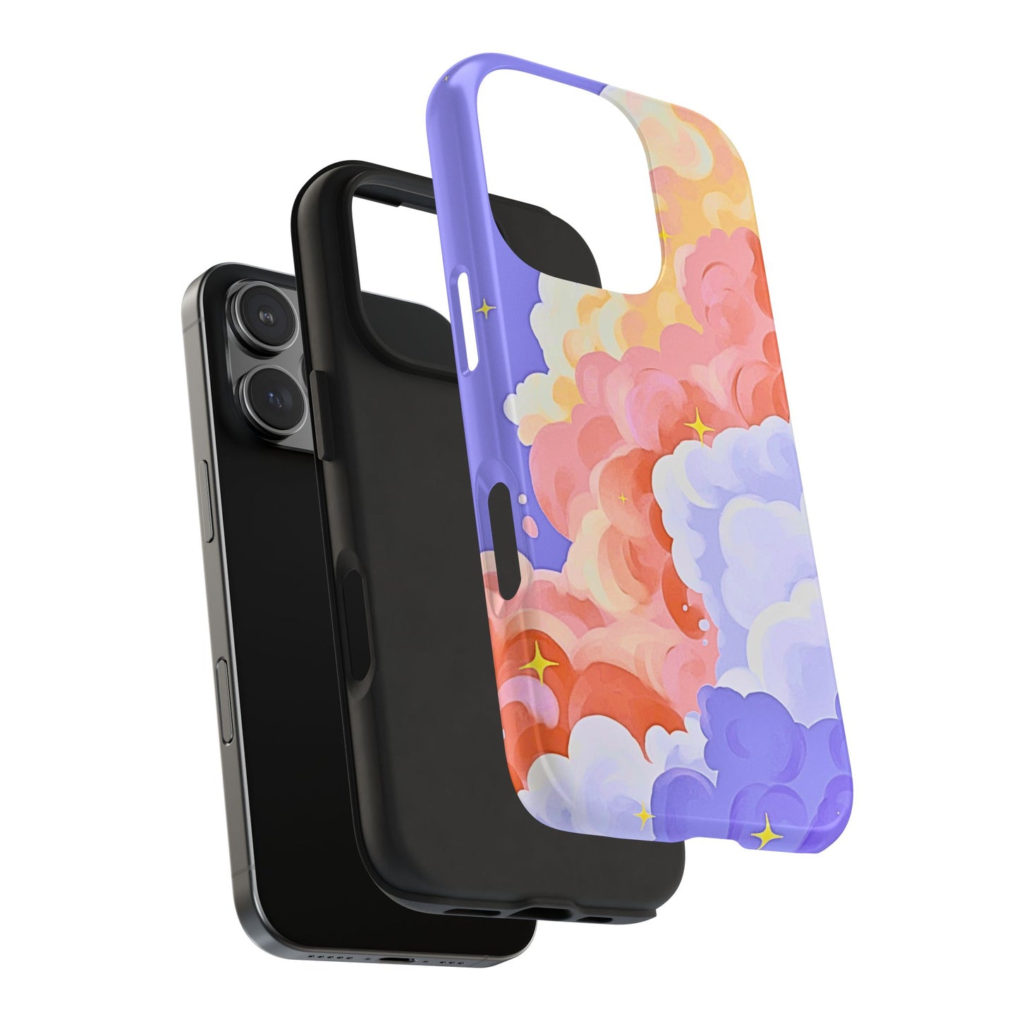 Dream Colored Clouds Style Tough Phone Case | Aesthetic