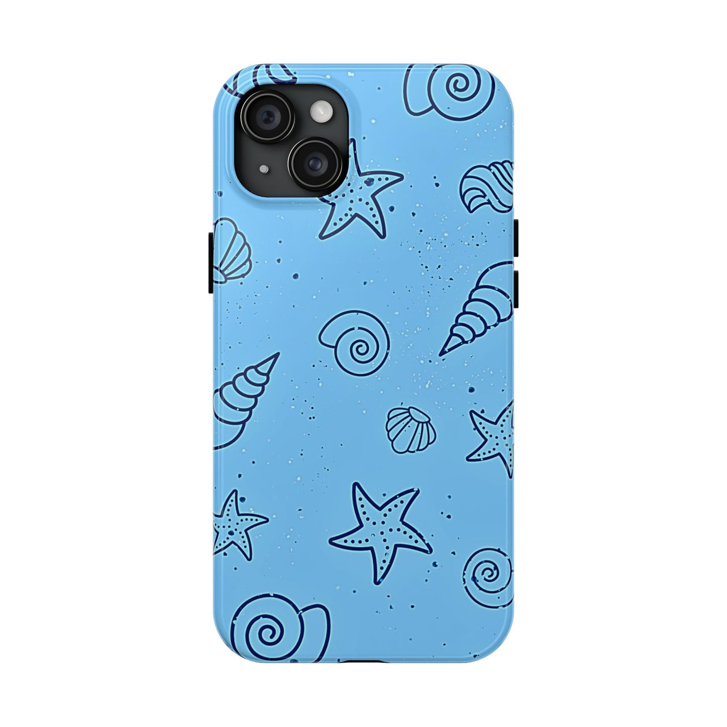 Funda resistente para teléfono Shells azul claro | Estética