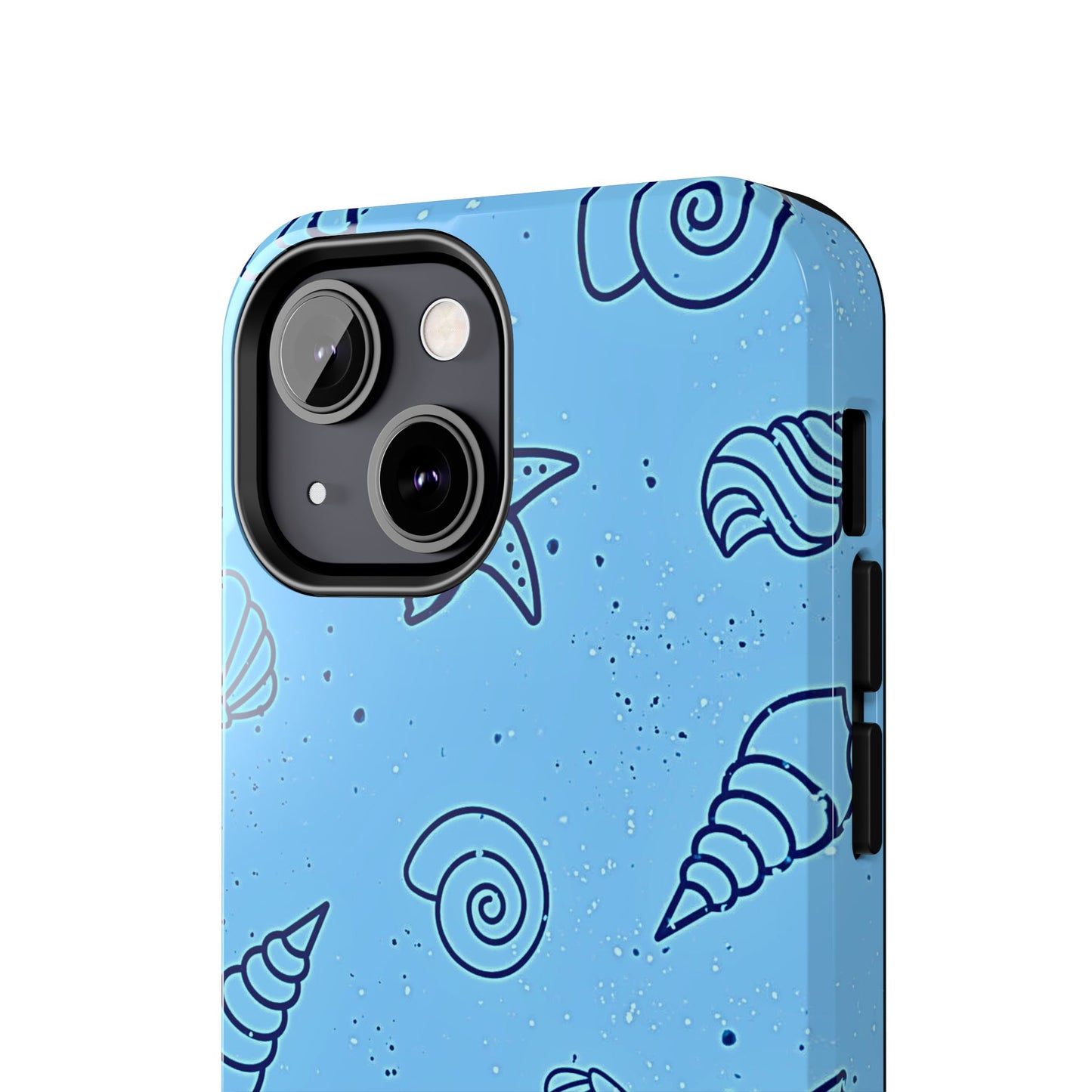 Funda resistente para teléfono Shells azul claro | Estética