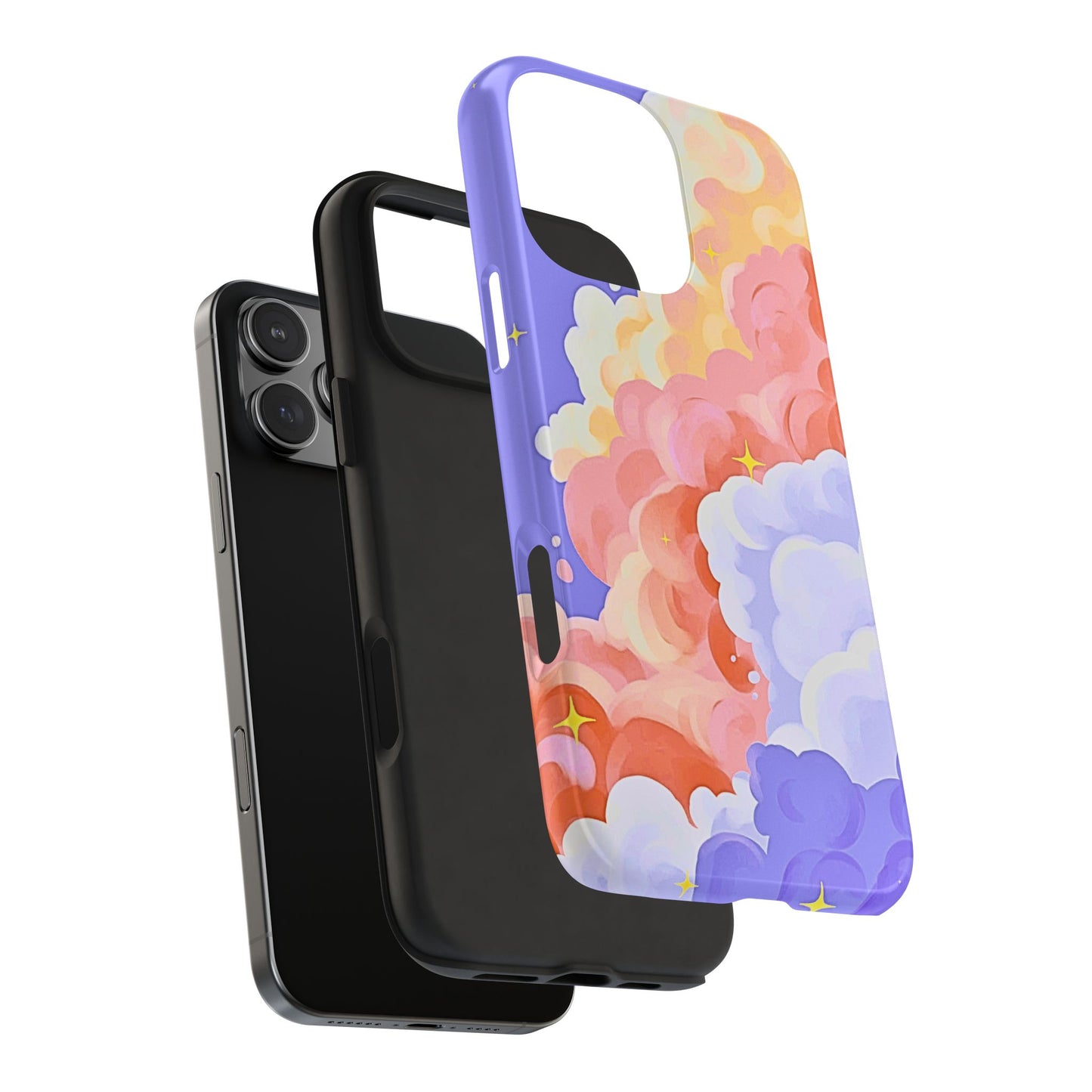 Dream Colored Clouds Style Tough Phone Case | Aesthetic