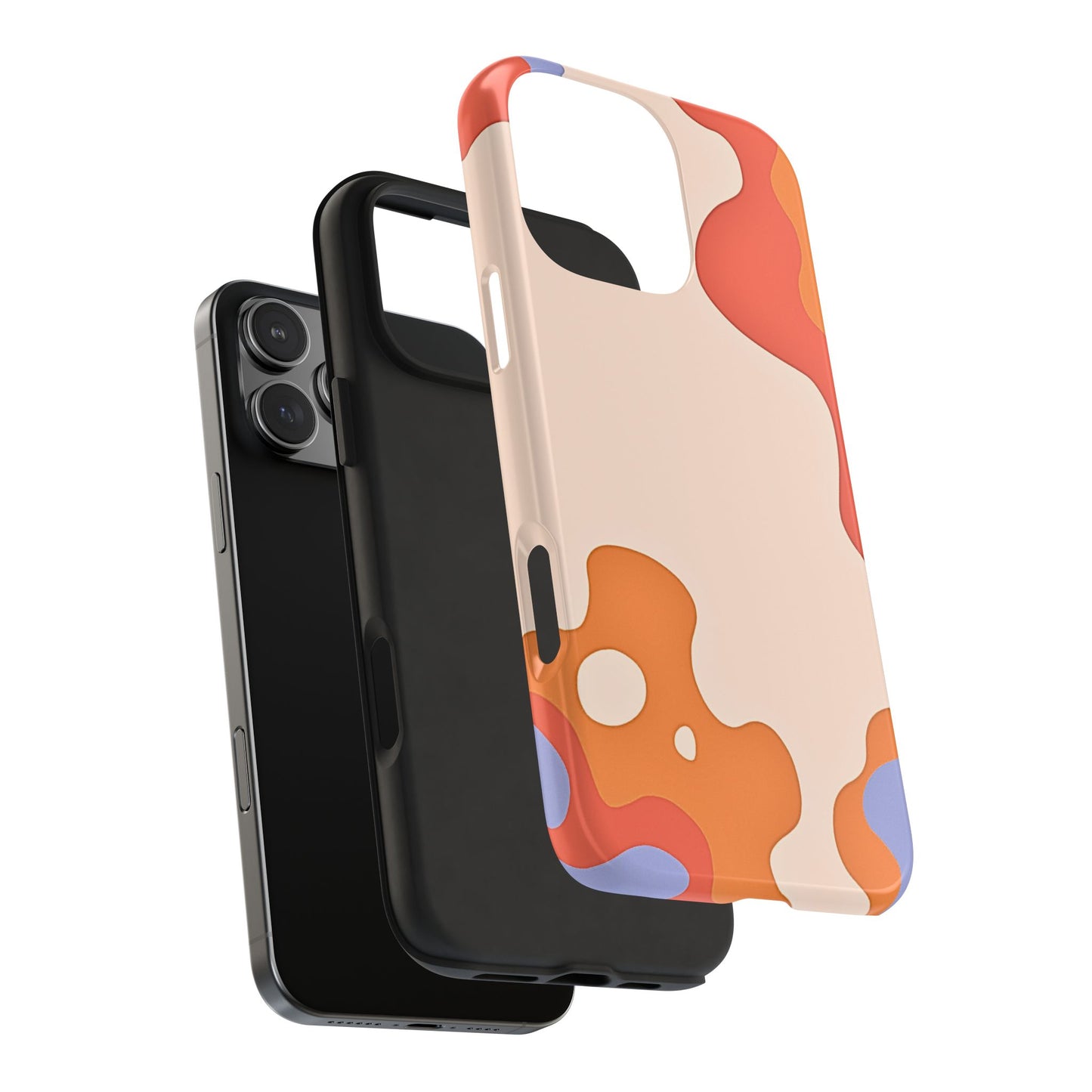 Funda resistente para teléfono con diseño de pastel líquido de verano | Estética