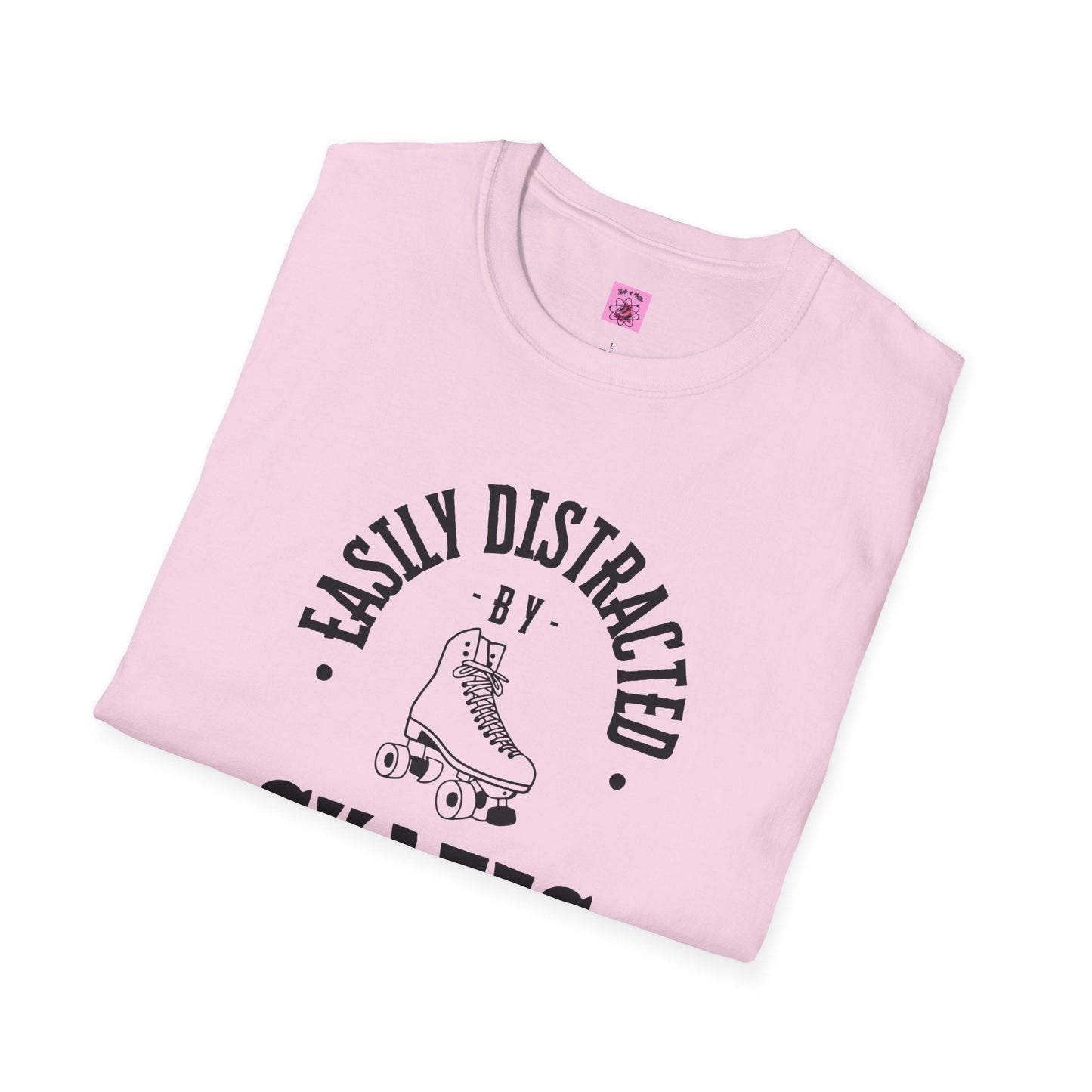 Easily Distracted by Skates Unisex T-Shirt