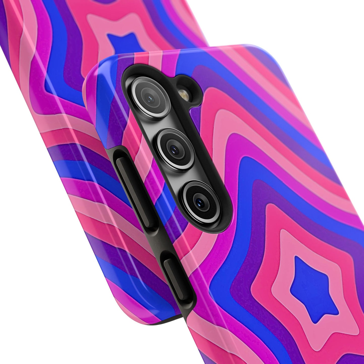 Funda resistente para teléfono con diseño de estrella retro | Estética
