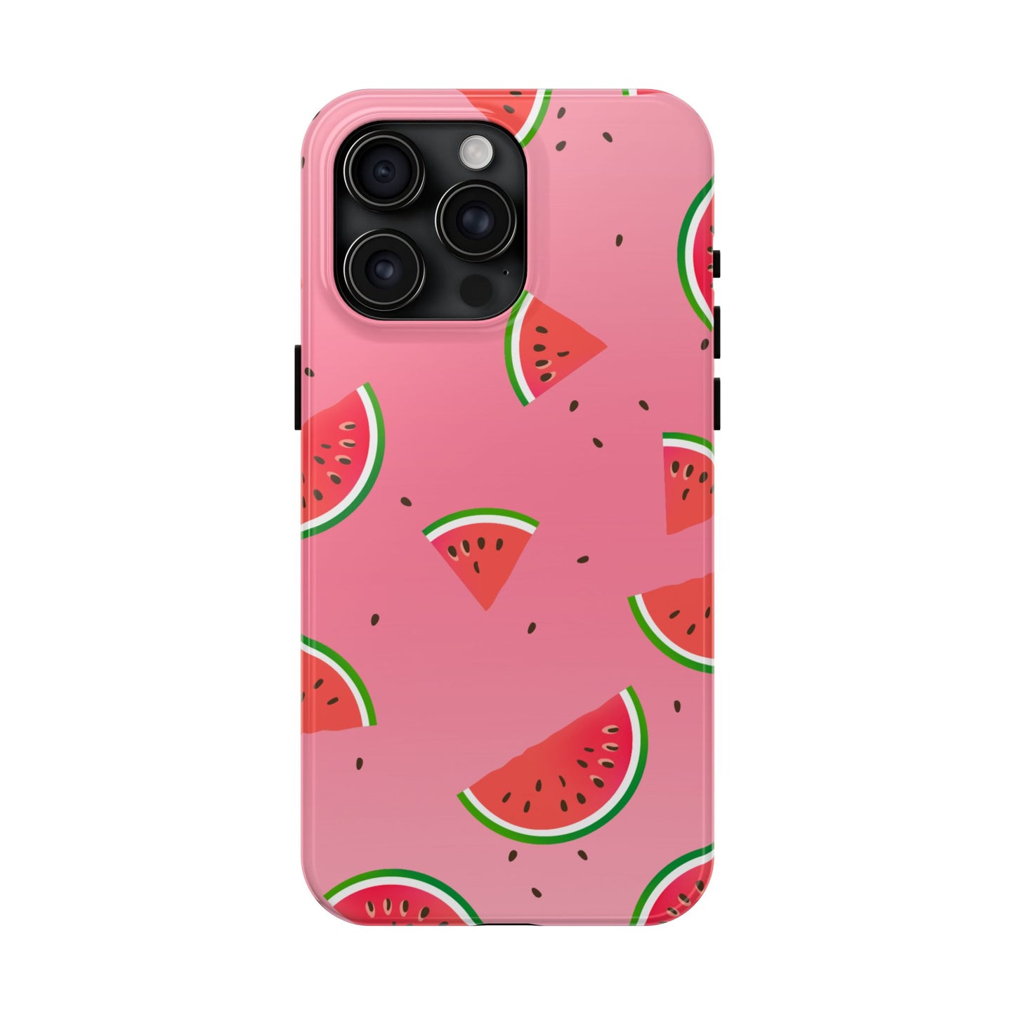 Pink and Red Gradient Watermelon Tough Phone Case | Food