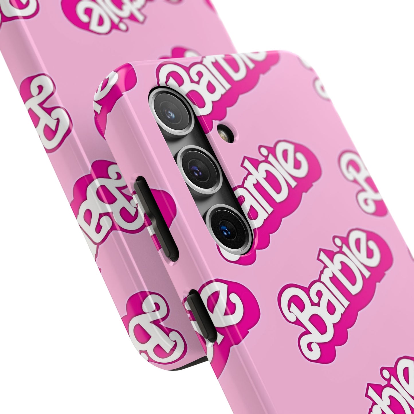 Retro Style Barbie Logo Pattern Tough Phone Case/Cover | Aesthetic