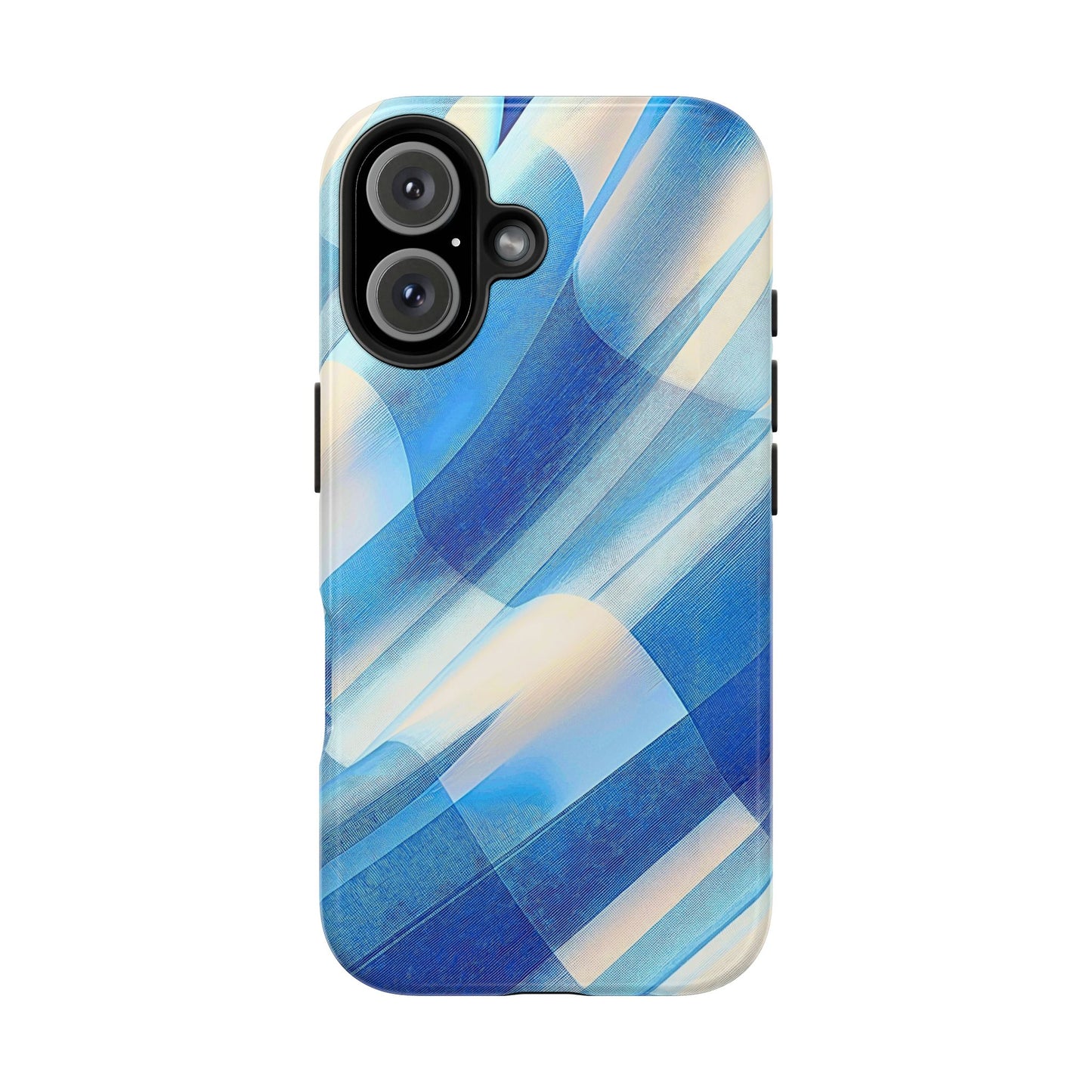 Pastel Plaid Pattern Clean Tough Phone Case | Aesthetic