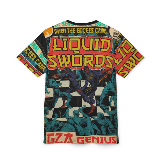 Liquid Swords - Unisex Cut & Sew Tee (AOP)