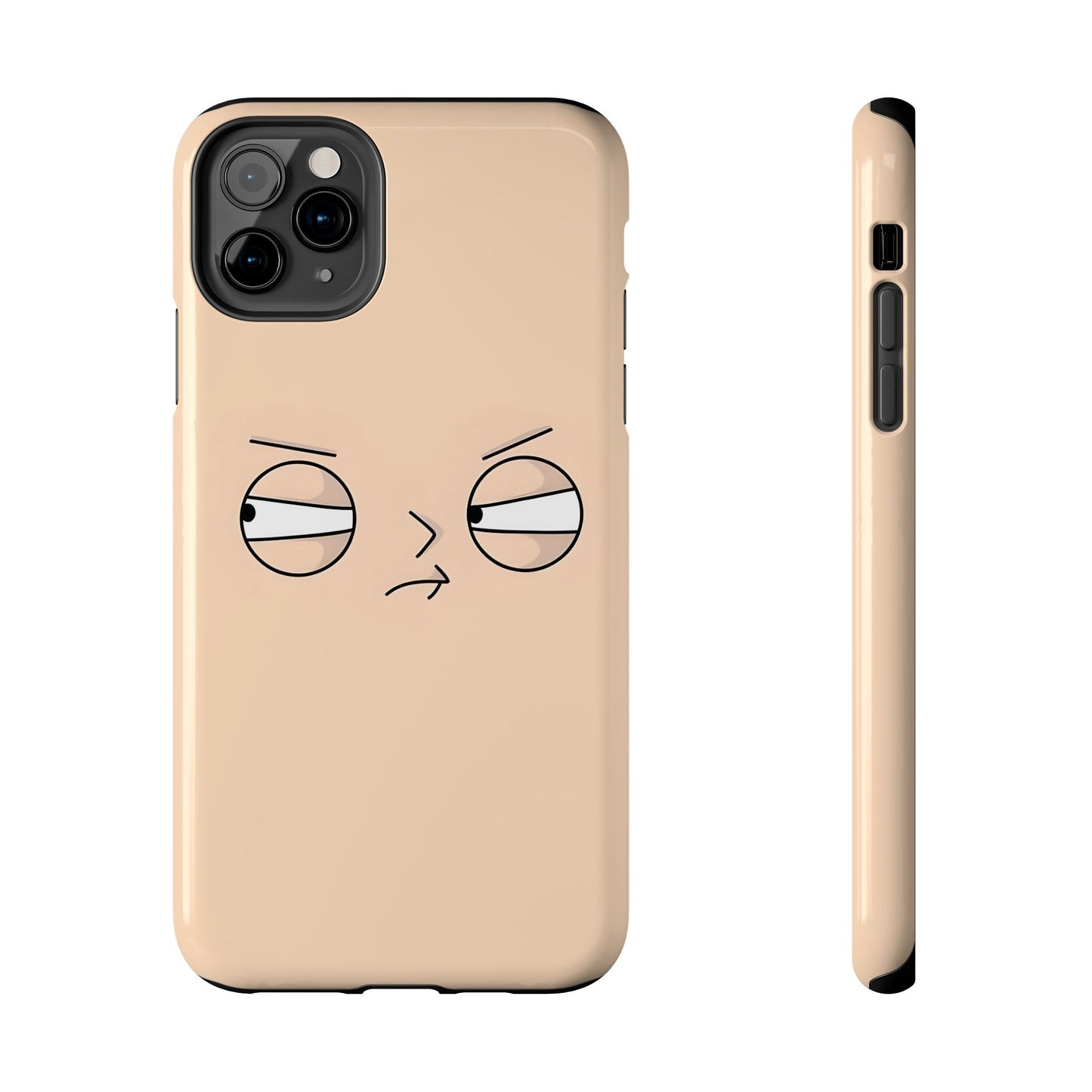 Family Guy Stewie Suspicious Eyes Look Tough Phone Case | Cartoons