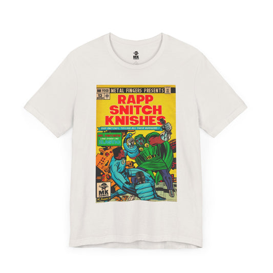 Rapp Snitch Knishes Comic Book Art - Unisex Jersey Short Sleeve Tee