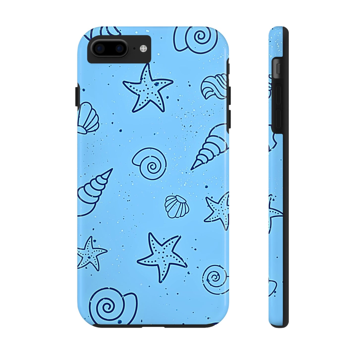 Funda resistente para teléfono Shells azul claro | Estética