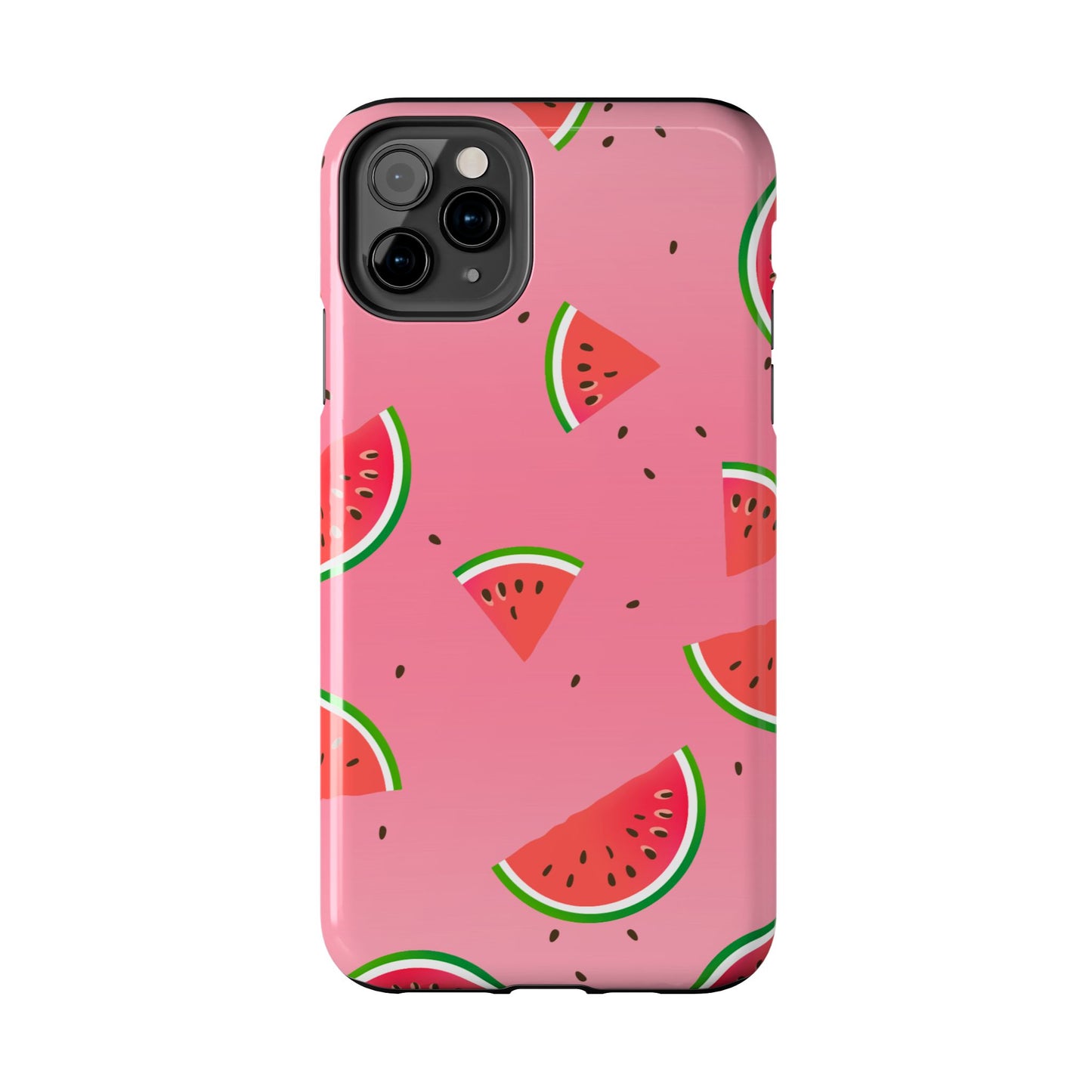 Pink and Red Gradient Watermelon Tough Phone Case | Food