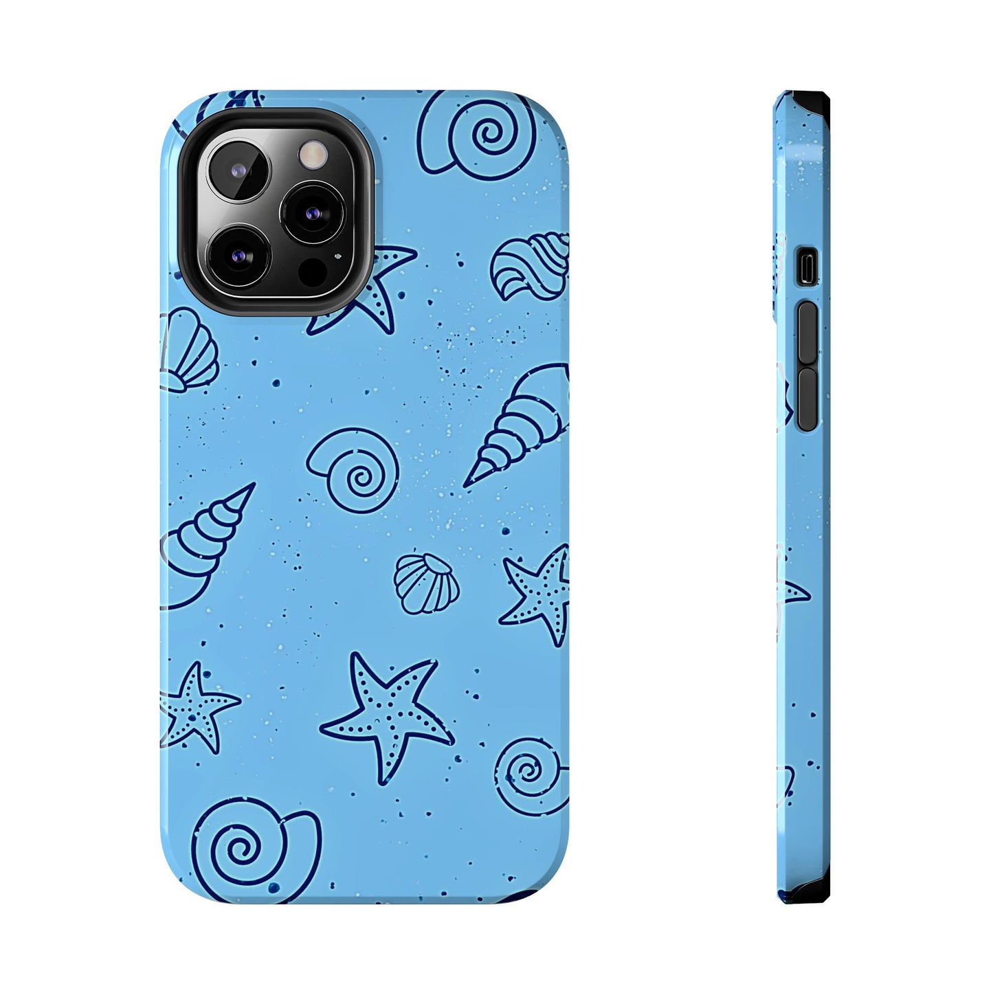 Funda resistente para teléfono Shells azul claro | Estética