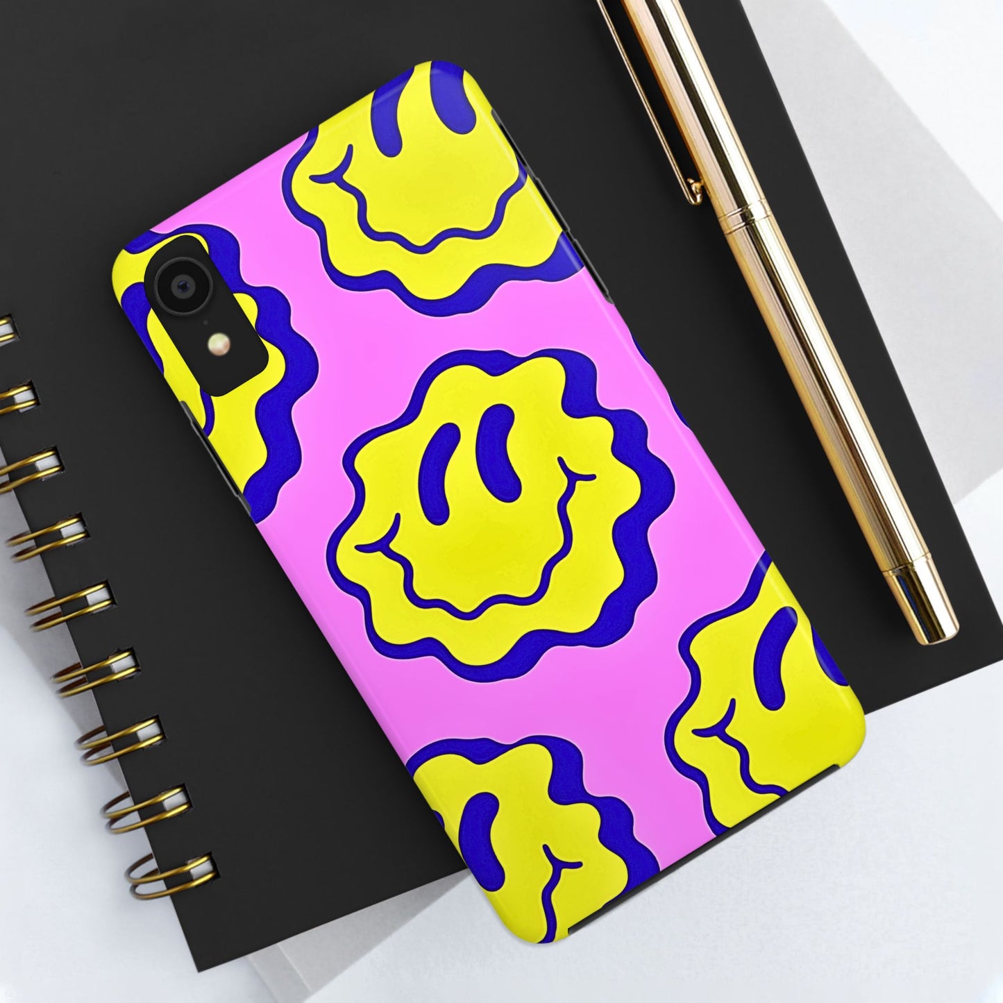 Waving Smile Preppy Tough Phone Case | Aesthetic