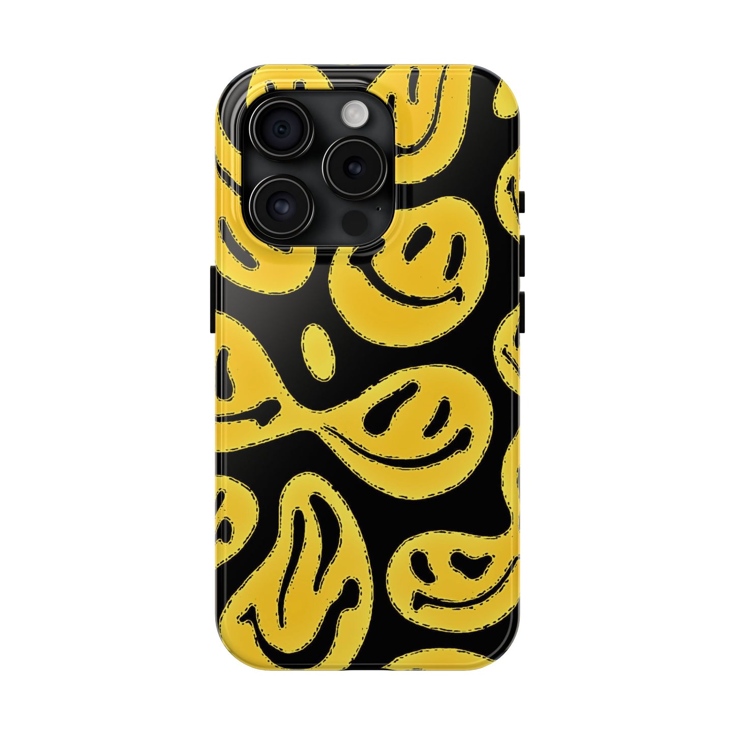 Colorful Trippy Smiley Face (Version 1) Tough Phone Case | Aesthetic