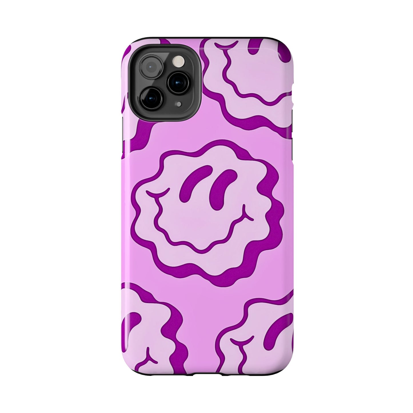 Waving Smile Preppy Pinky Tough Phone Case | Aesthetic