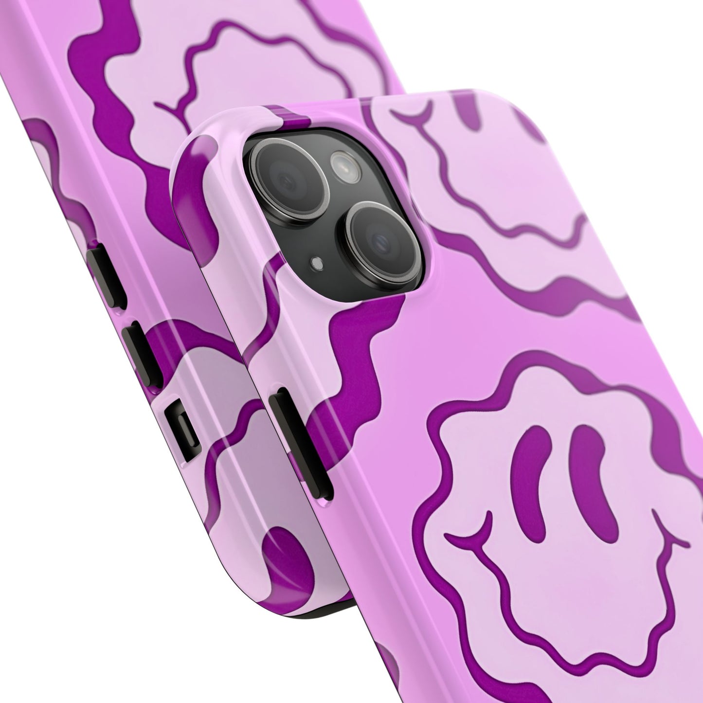 Waving Smile Preppy Pinky Tough Phone Case | Aesthetic