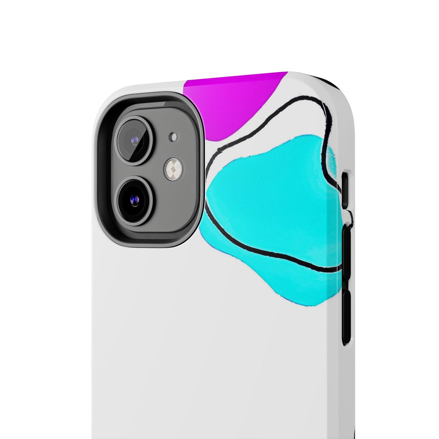 Abstract Shapes Preppy Pastel Style (Version 2) Tough Phone Case | Aesthetic