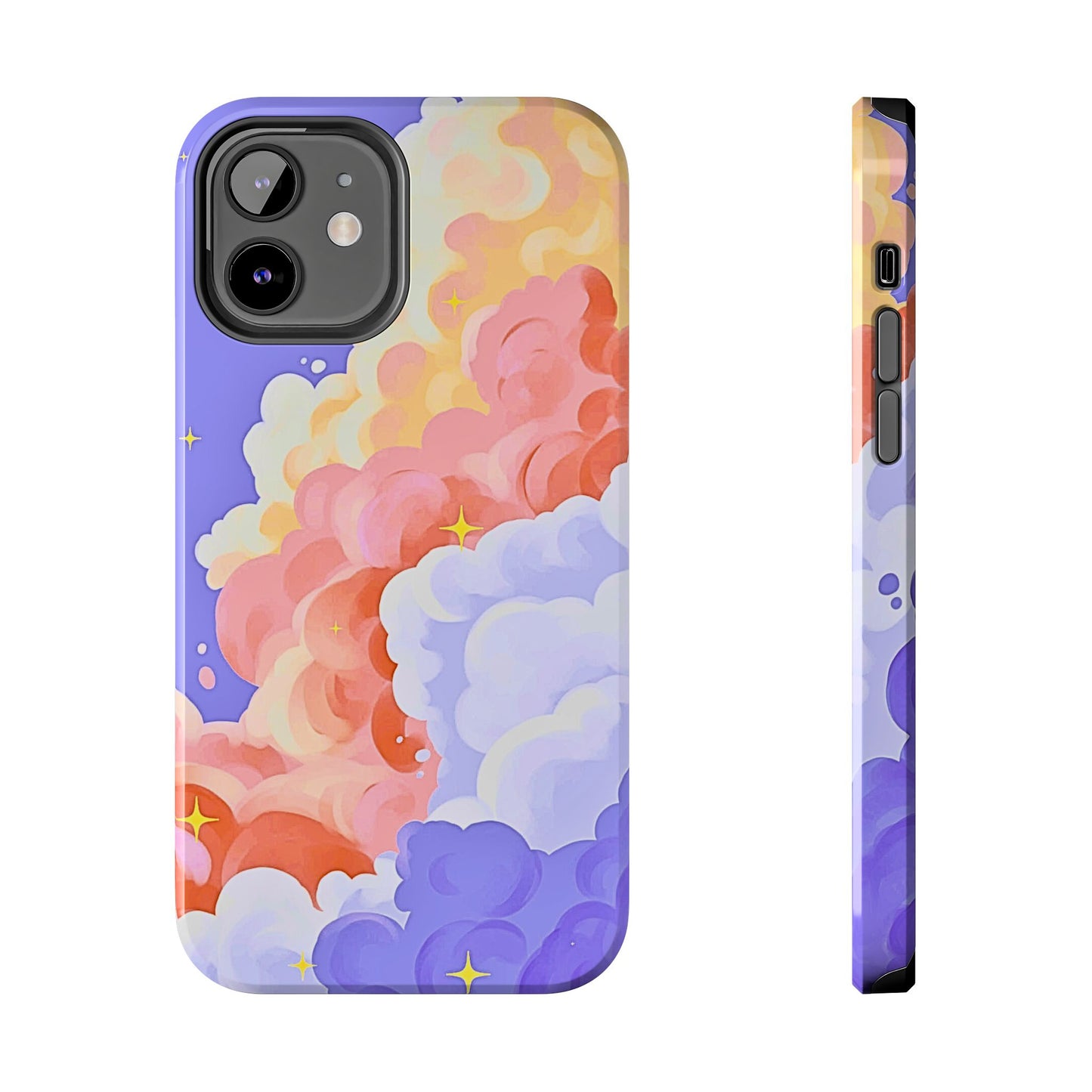 Dream Colored Clouds Style Tough Phone Case | Aesthetic