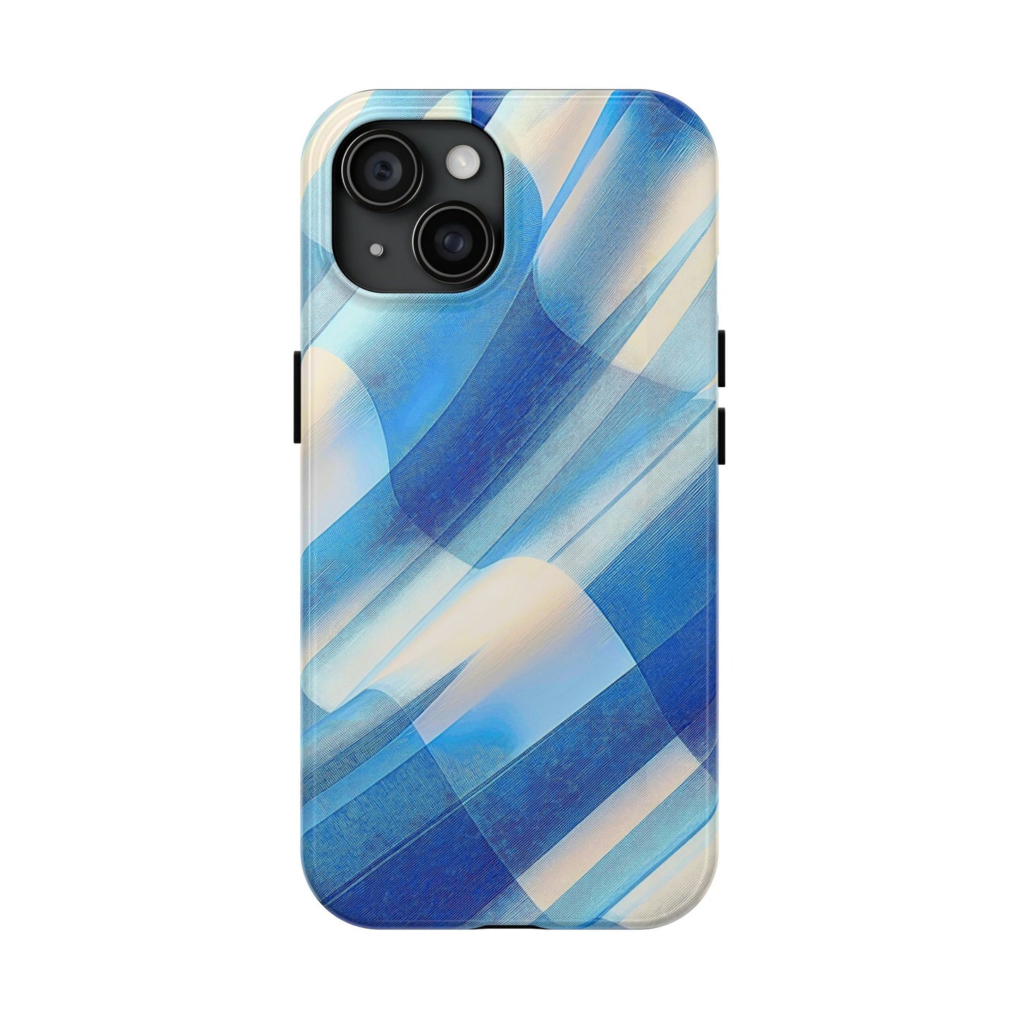 Pastel Plaid Pattern Clean Tough Phone Case | Aesthetic
