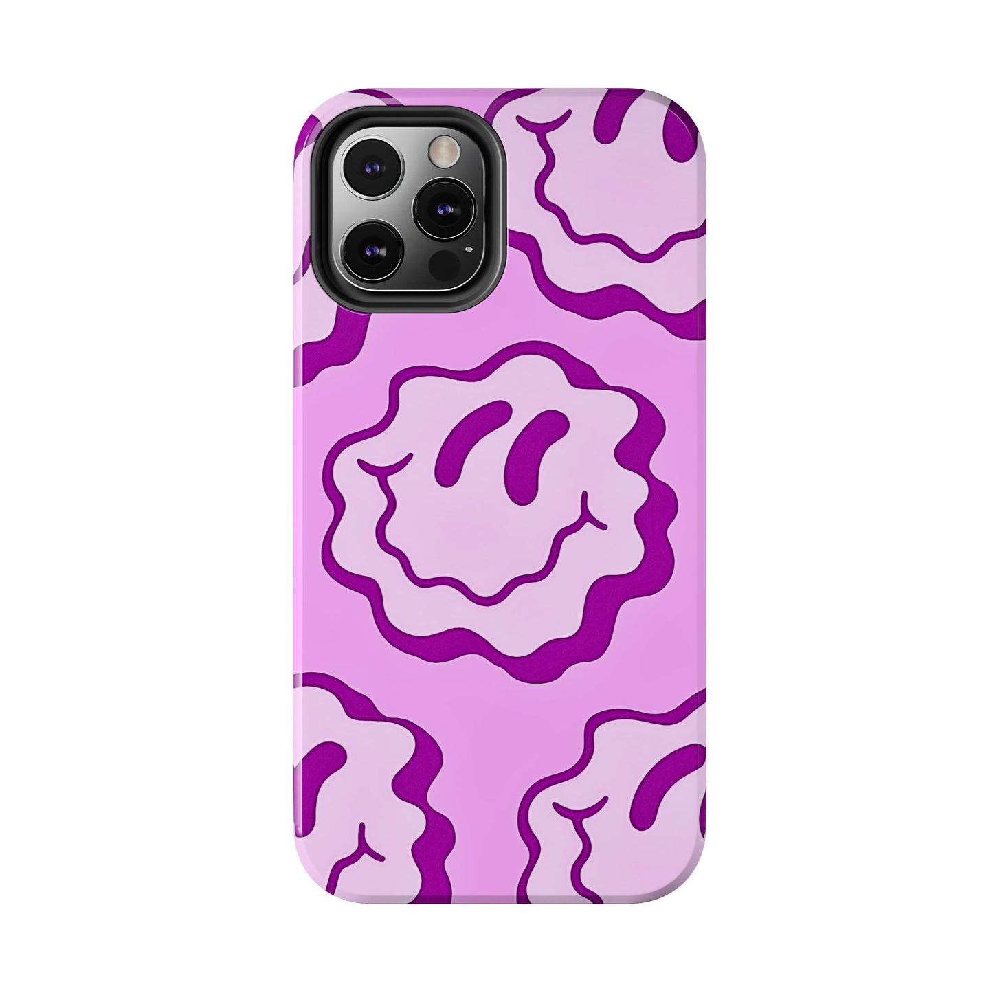 Waving Smile Preppy Pinky Tough Phone Case | Aesthetic