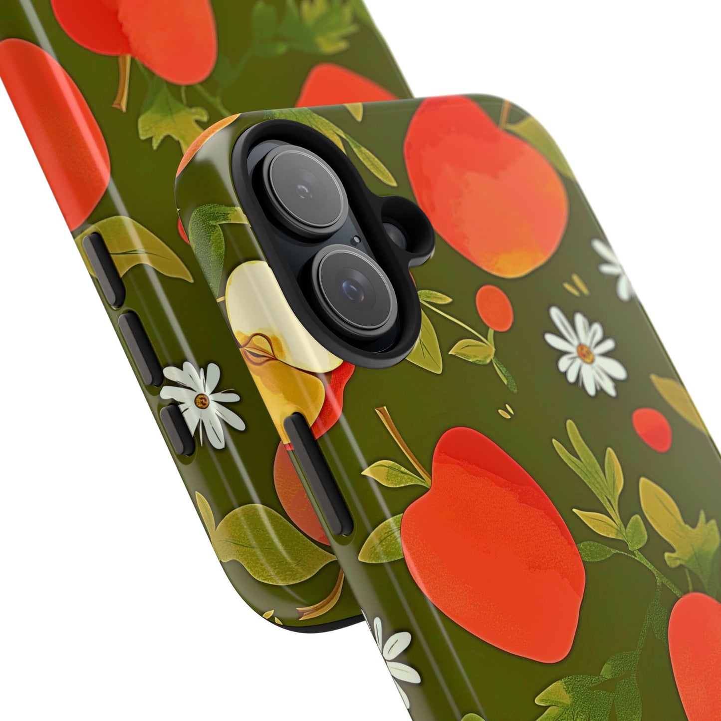 Apple & Berry Garden Pattern Style Tough Phone Case/Cover | Aesthetic