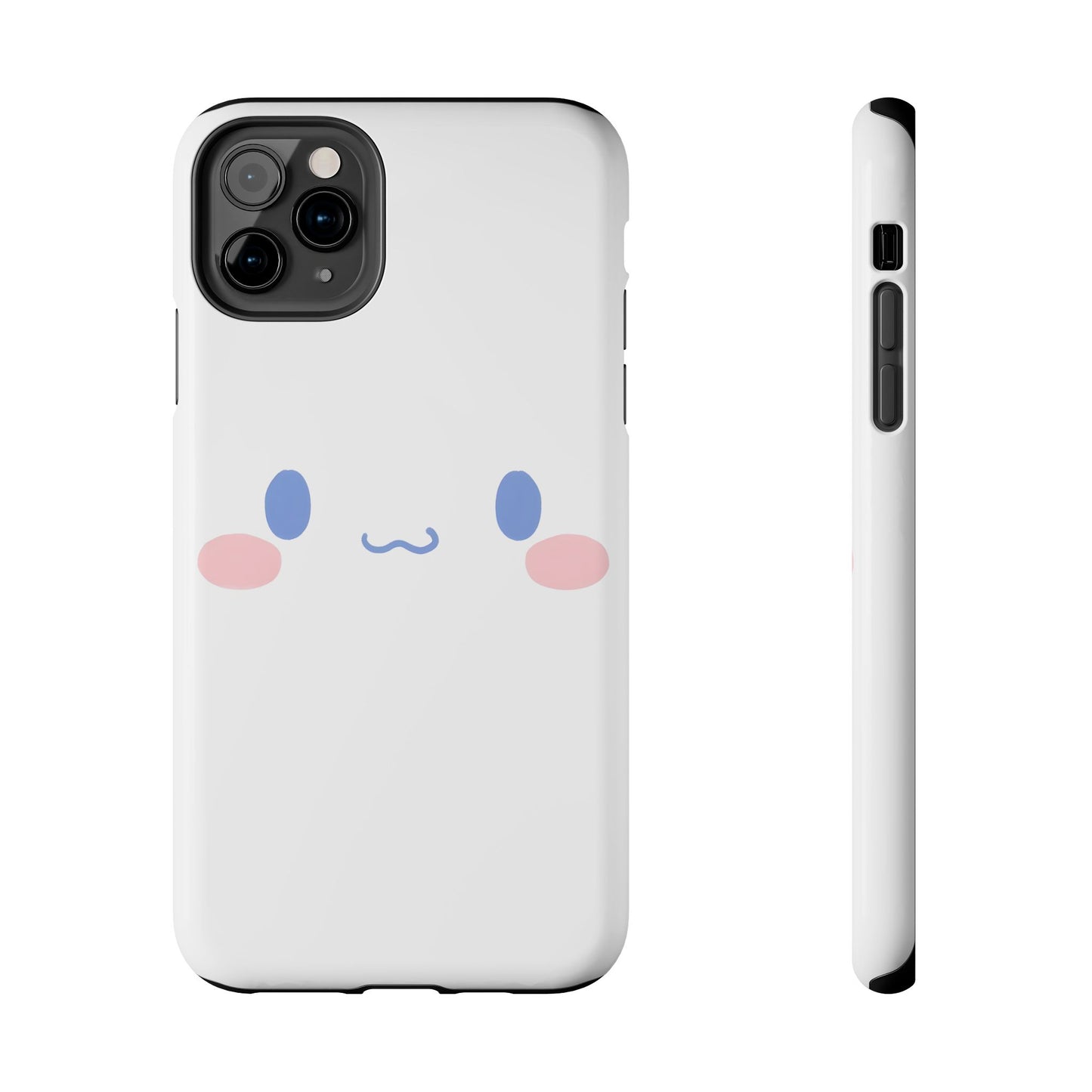 Sanrio Cinnamoroll Cute Face Pastel Kawaii Minimal Tough Phone Case | Cartoons