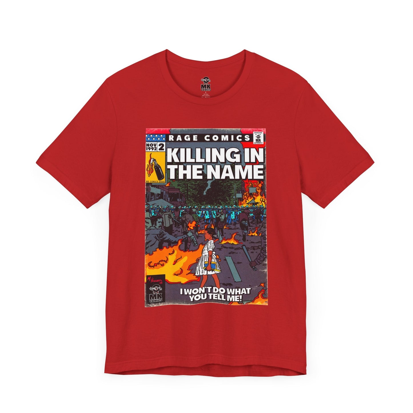 Rage - Killing In the Name - Unisex Jersey Short Sleeve Tee