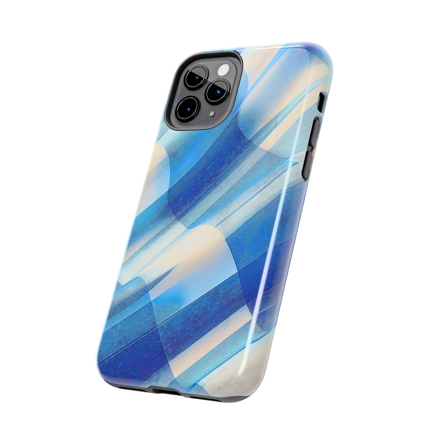 Pastel Plaid Pattern Clean Tough Phone Case | Aesthetic
