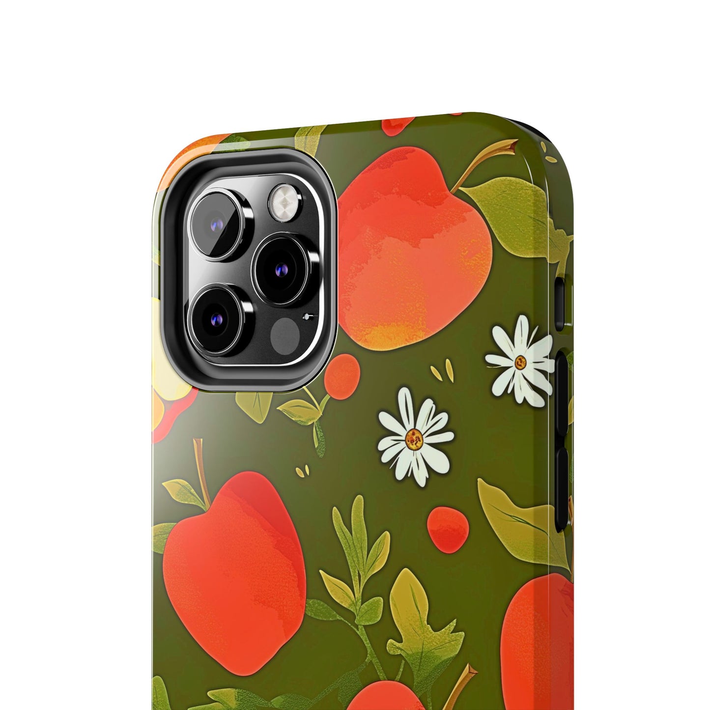 Apple & Berry Garden Pattern Style Tough Phone Case/Cover | Aesthetic