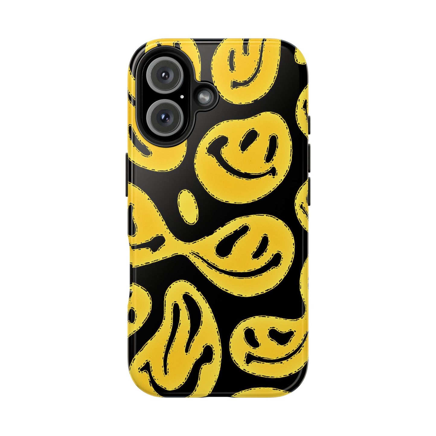 Colorful Trippy Smiley Face (Version 1) Tough Phone Case | Aesthetic
