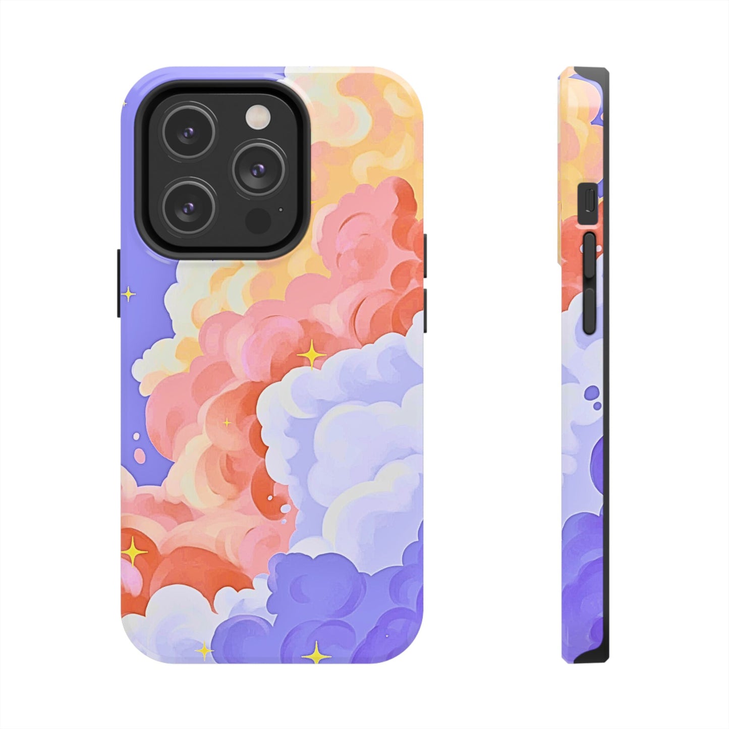 Dream Colored Clouds Style Tough Phone Case | Aesthetic
