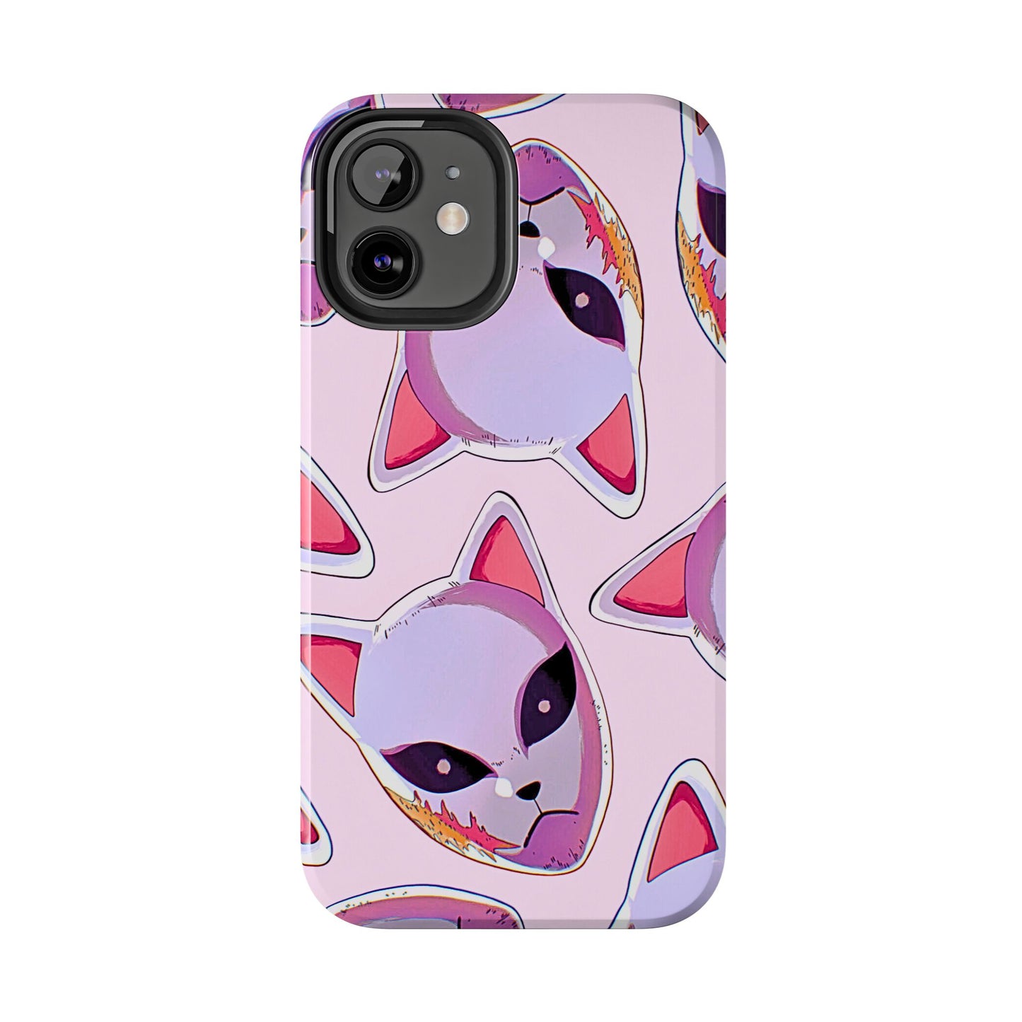 Sabito Fox Mask Pattern Tough Phone Case | Anime - Demon Slayer