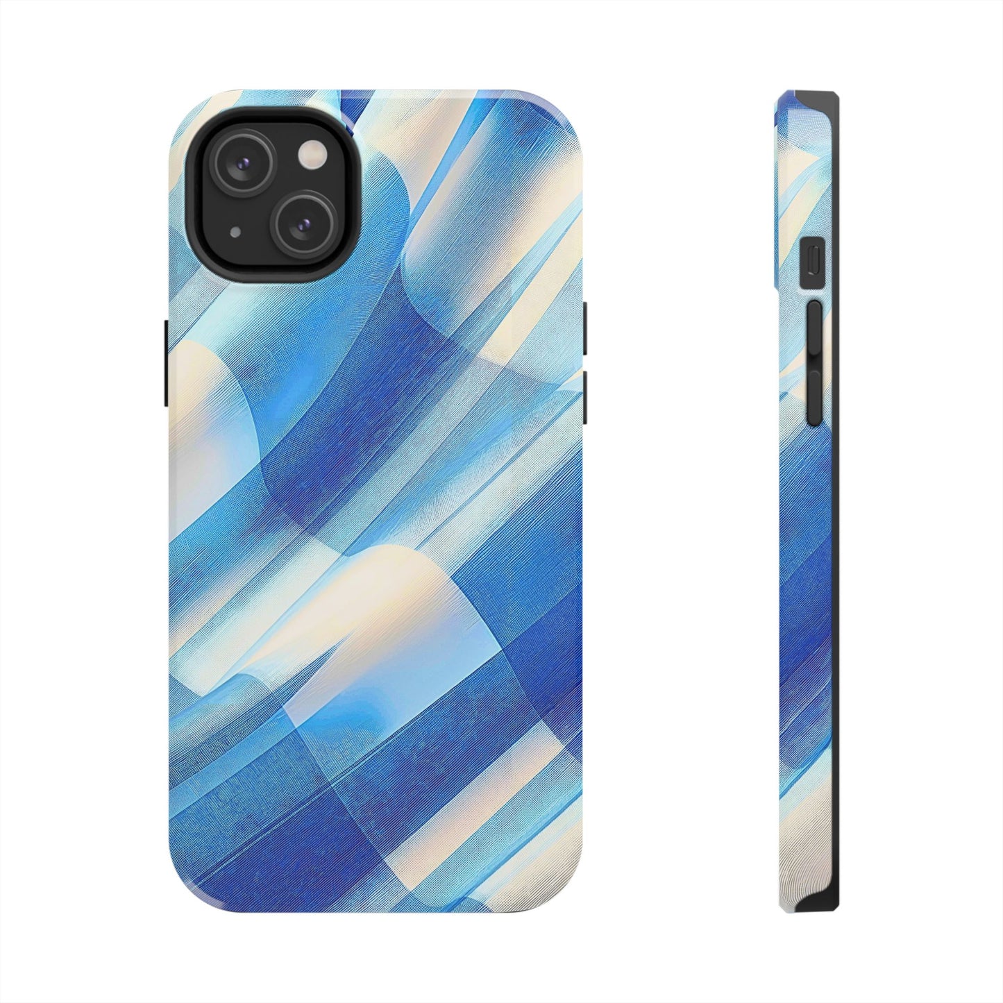 Pastel Plaid Pattern Clean Tough Phone Case | Aesthetic