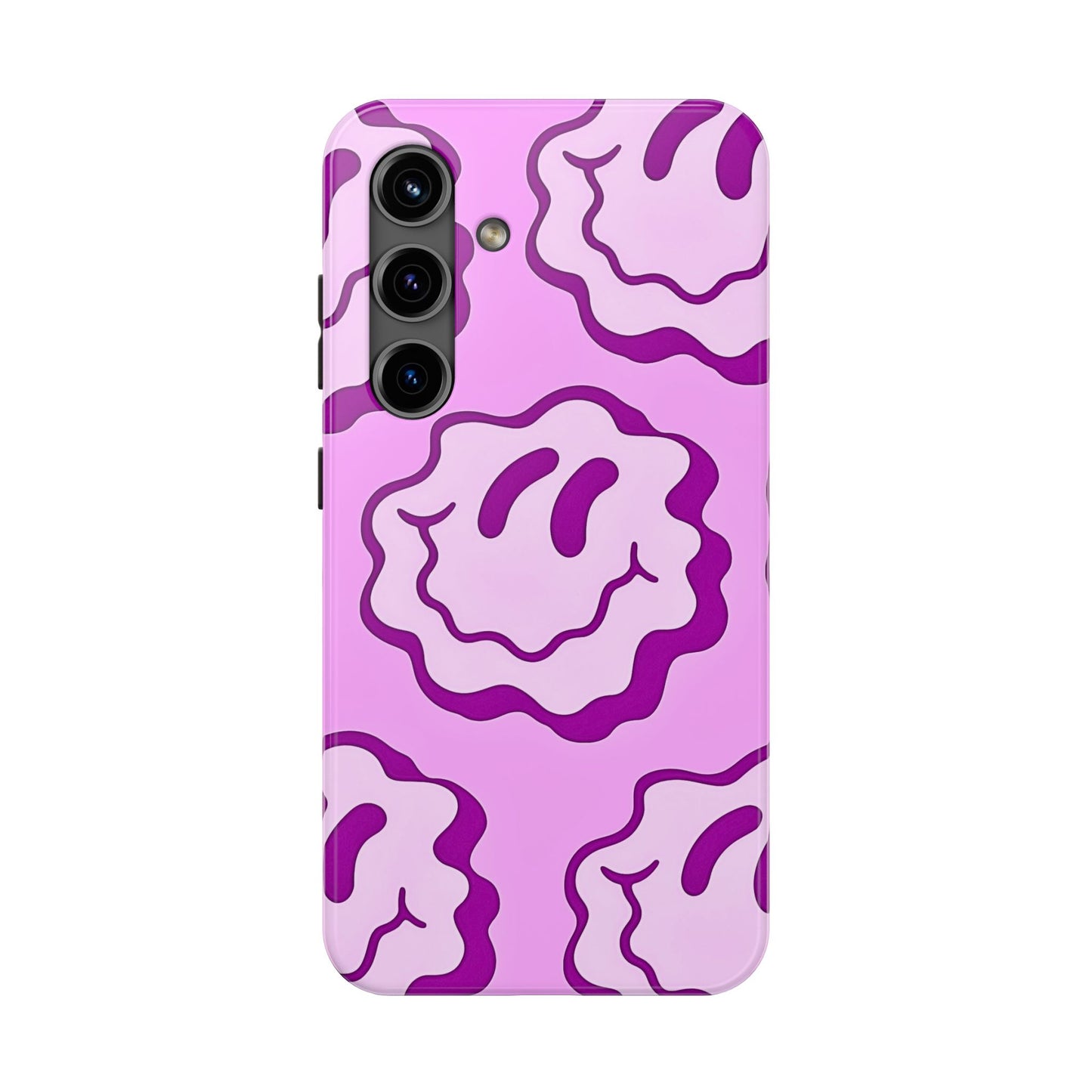 Waving Smile Preppy Pinky Tough Phone Case | Aesthetic