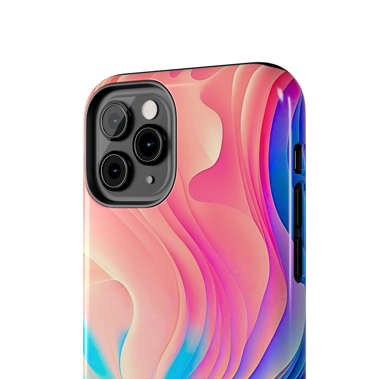 Abstract Pastel Waves Tough Phone Case | Aesthetic