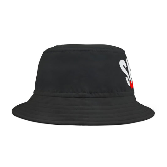 Black Skate Addict Bucket Hat