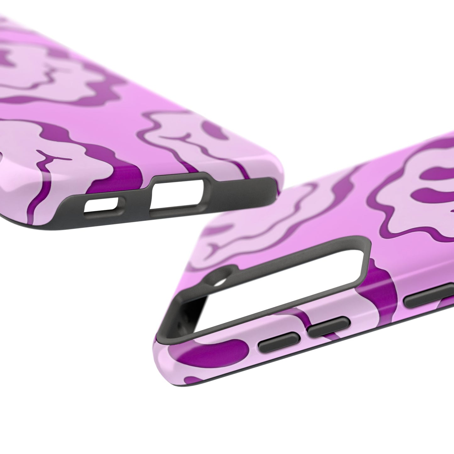 Waving Smile Preppy Pinky Tough Phone Case | Aesthetic