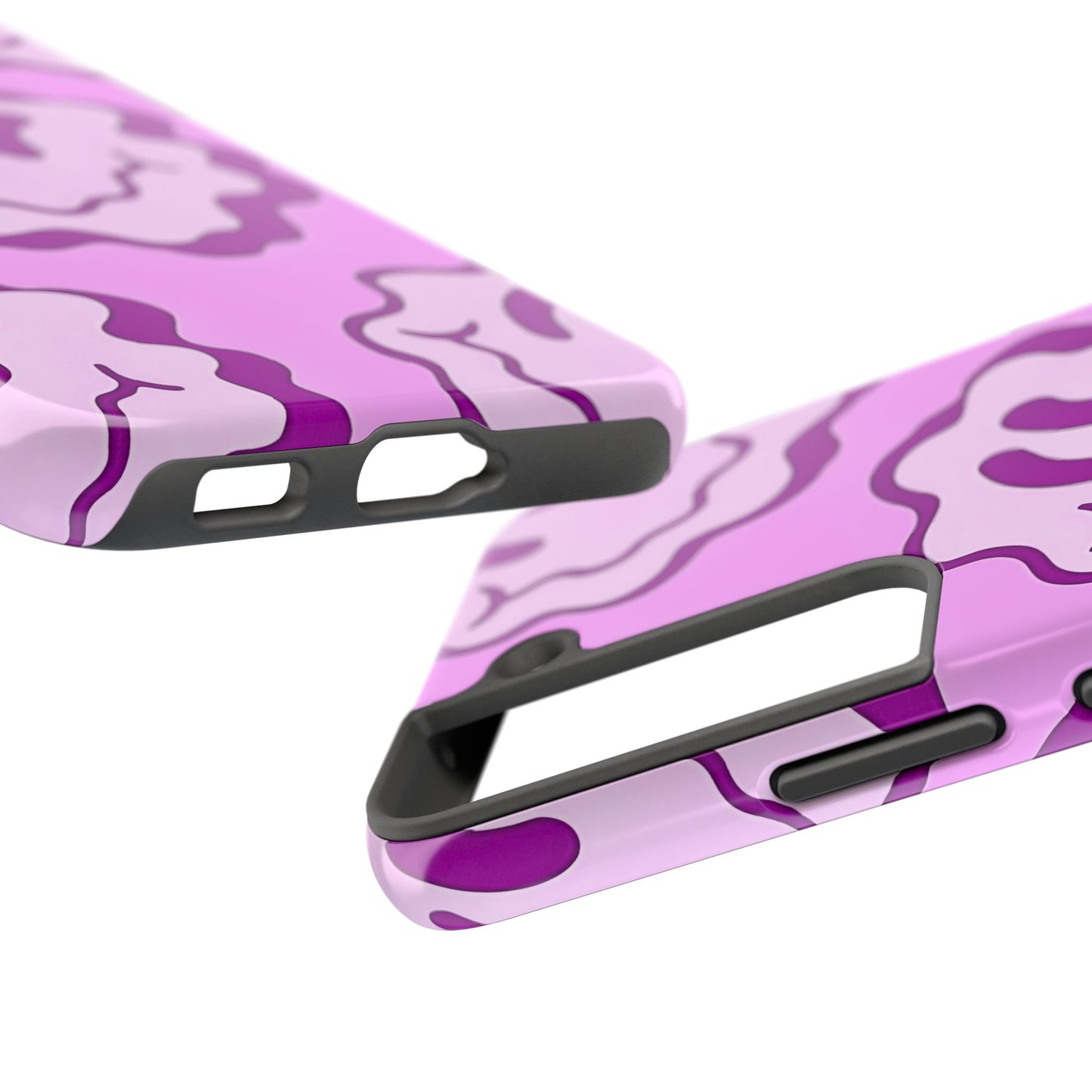 Waving Smile Preppy Pinky Tough Phone Case | Aesthetic