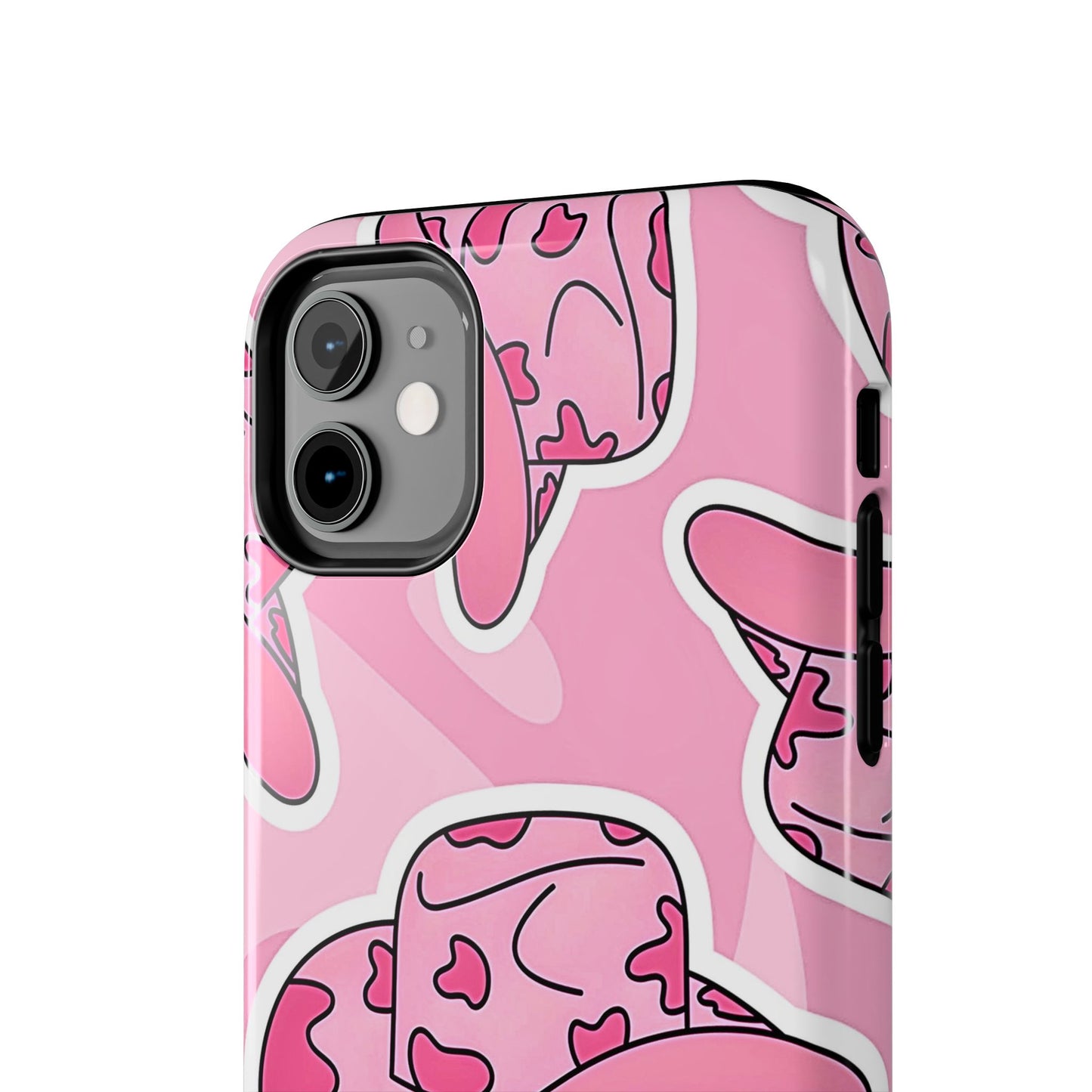 Pink Cowboy Hat Preppy Tough Phone Case | Aesthetic