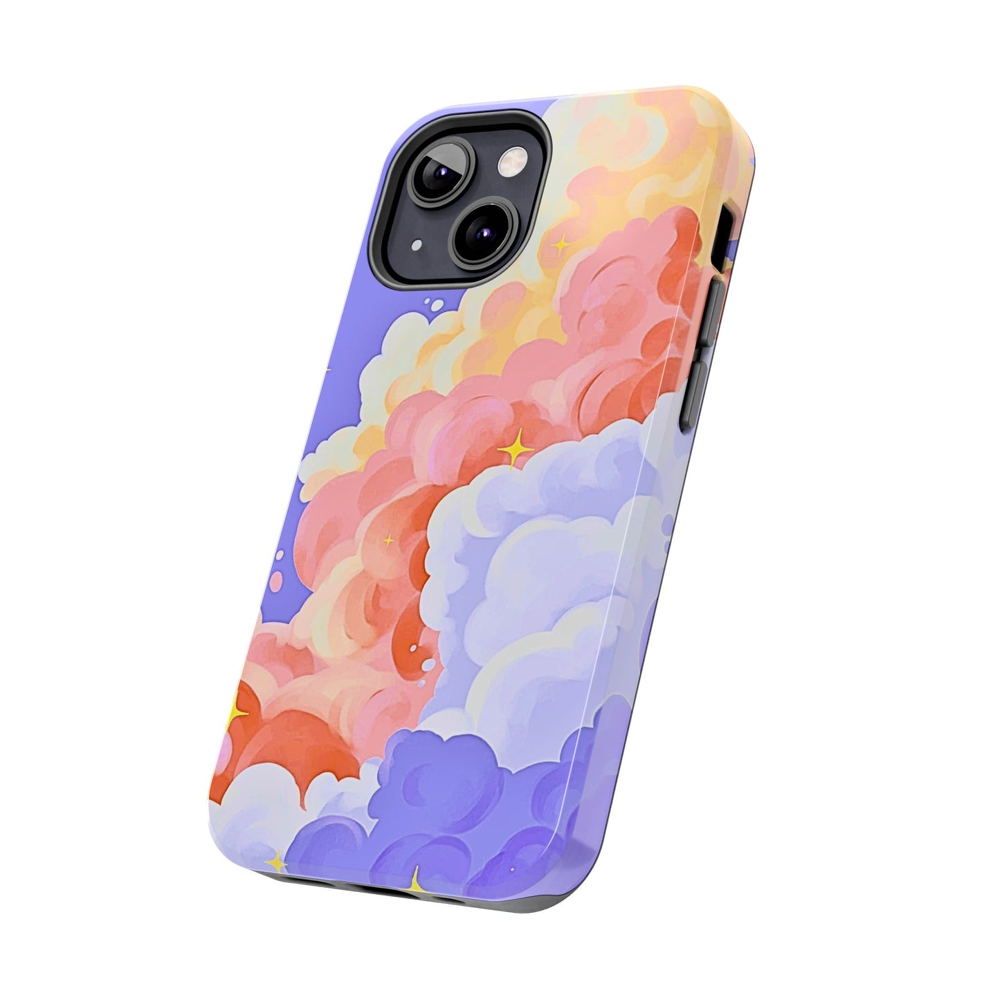 Dream Colored Clouds Style Tough Phone Case | Aesthetic
