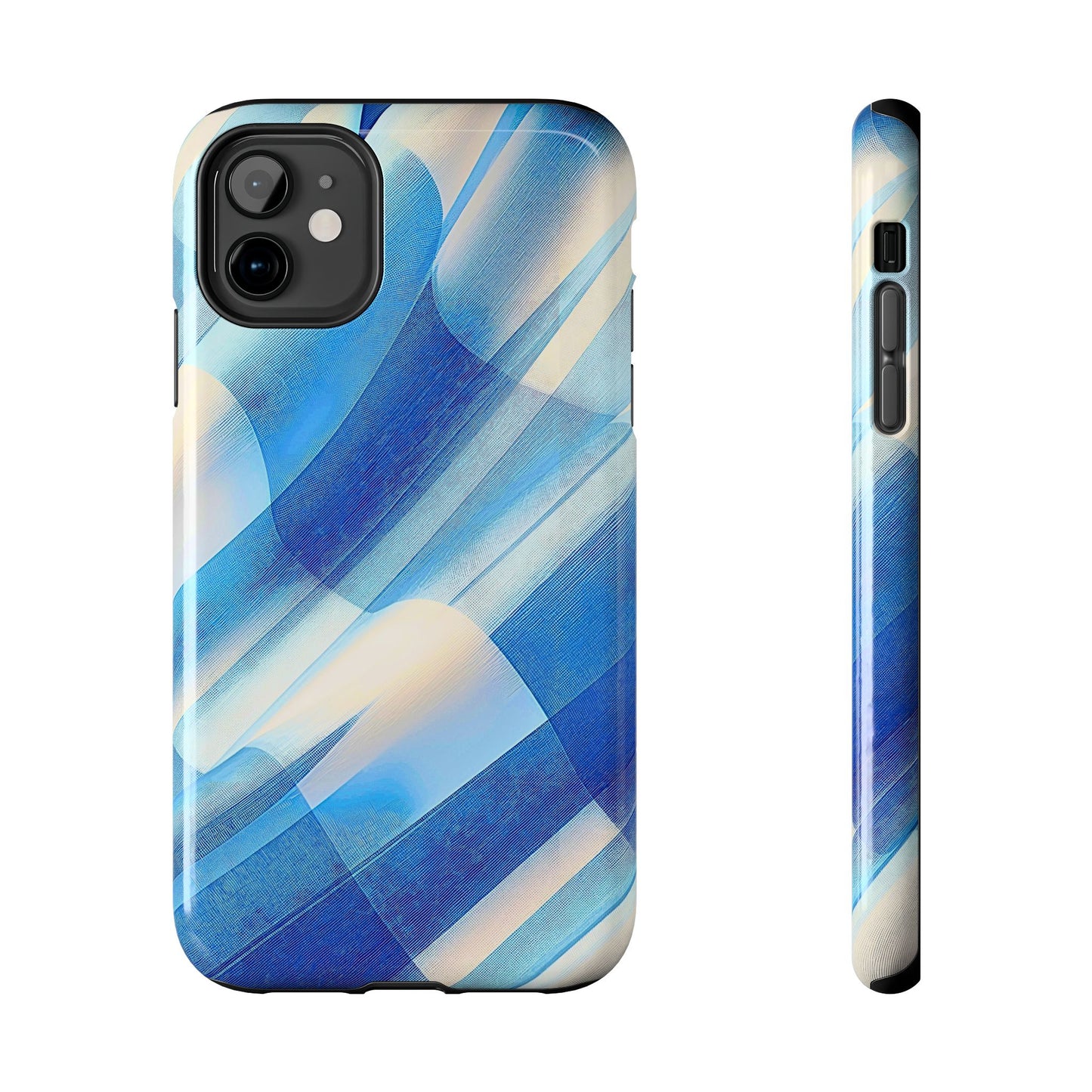 Pastel Plaid Pattern Clean Tough Phone Case | Aesthetic