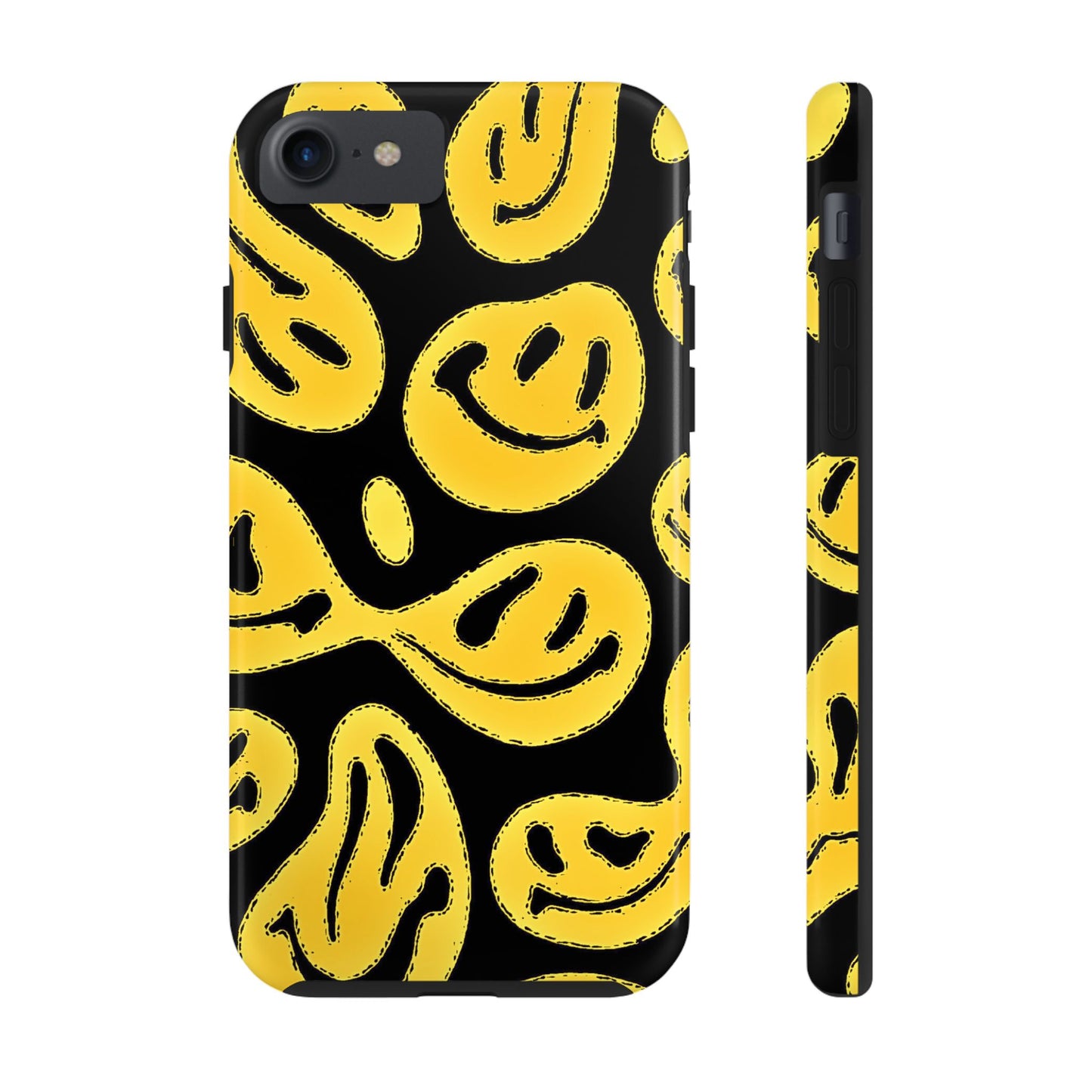 Colorful Trippy Smiley Face (Version 1) Tough Phone Case | Aesthetic